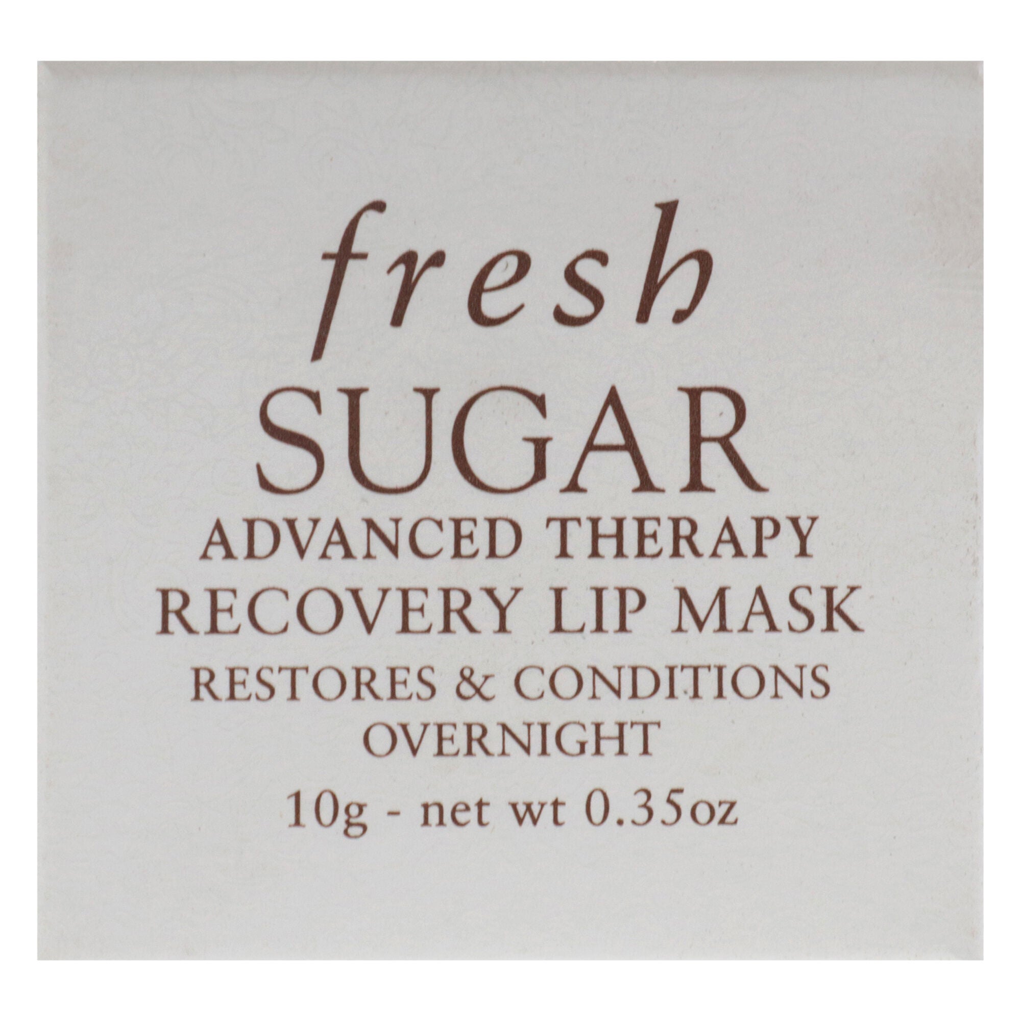 Sugar Advanced Therapy Recovery Lip Mask by Fresh for Women - 0.35 oz Lip Mask, White, alternate image number 4