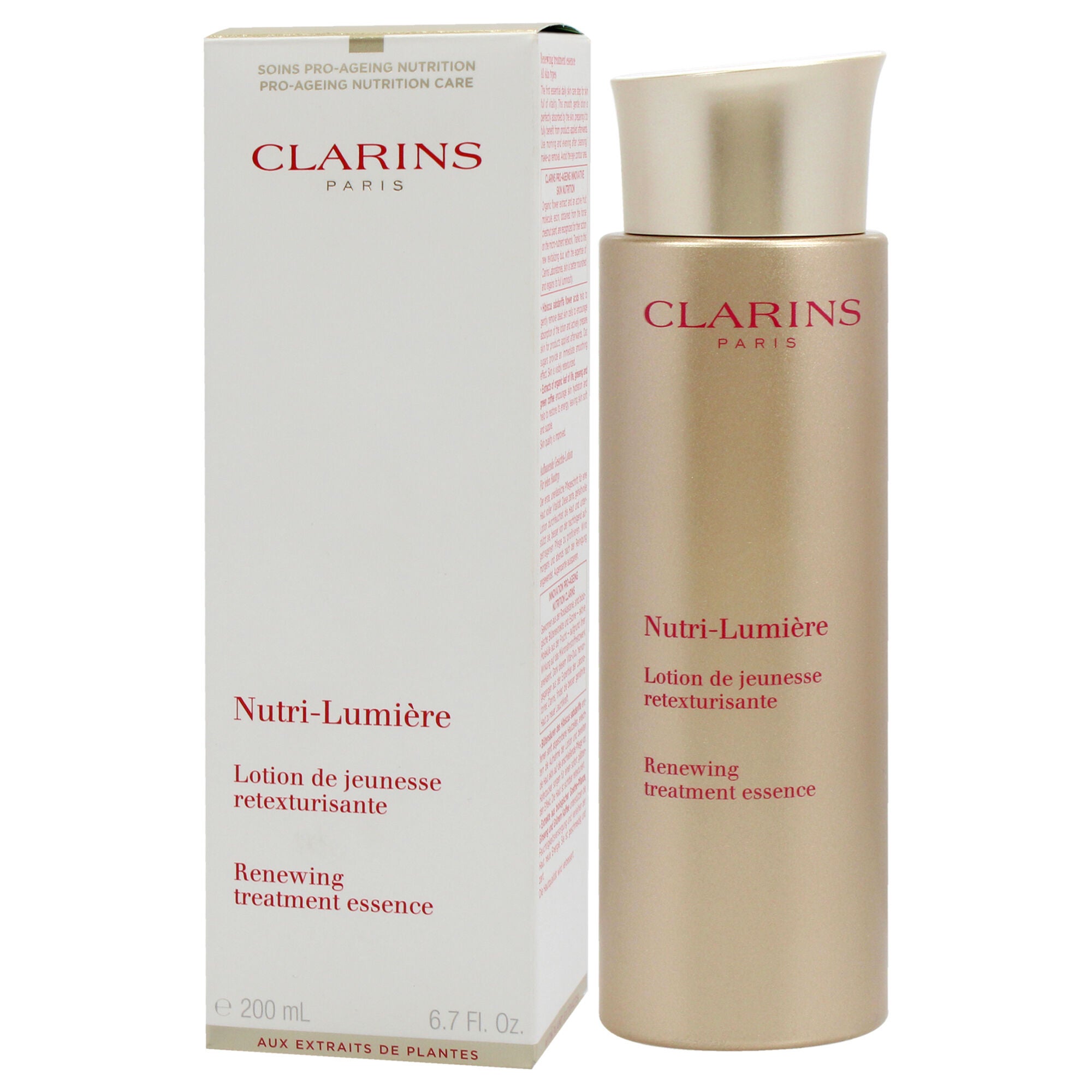 Nutri-Lumiere Renewing Treatment Essence by Clarins for Unisex - 6.7 oz Treatment, , alternate image number 8
