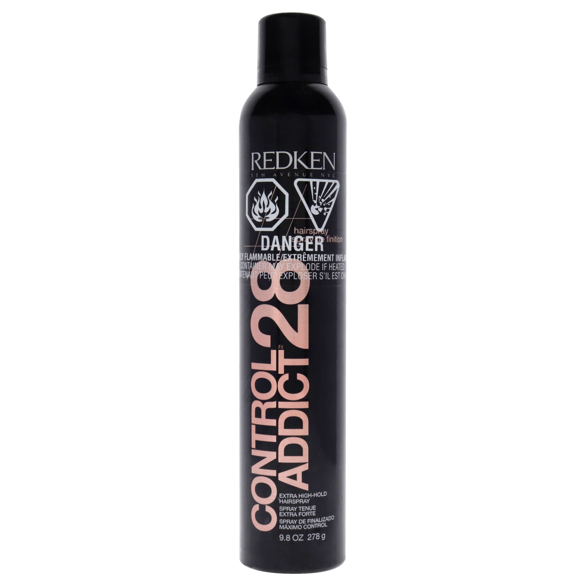 Control Addict 28 Extra High-Hold Hairspray by Redken for Unisex - 9.8 oz Hair Spray, See Description, hi-res image number 0