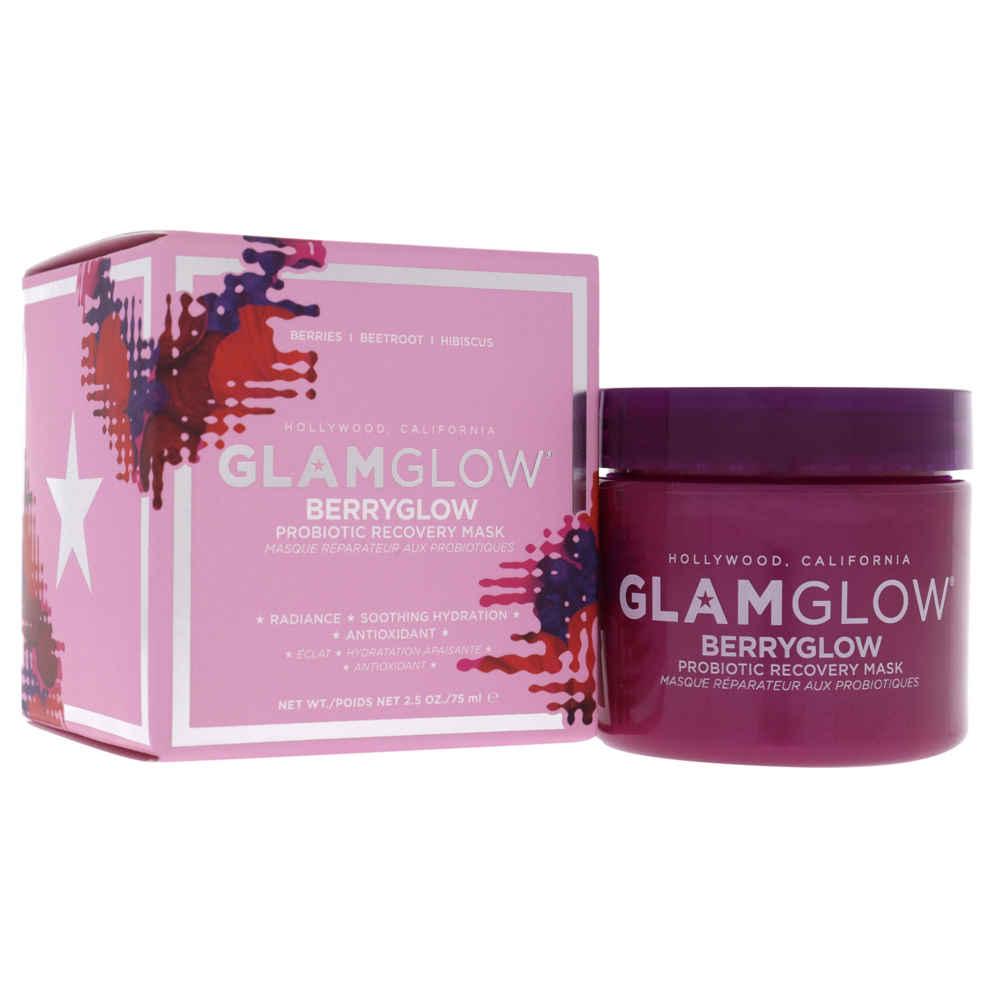 Berryglow Probiotic Recovery Mask by Glamglow for Unisex - 2.5 oz Mask, , alternate image number 6
