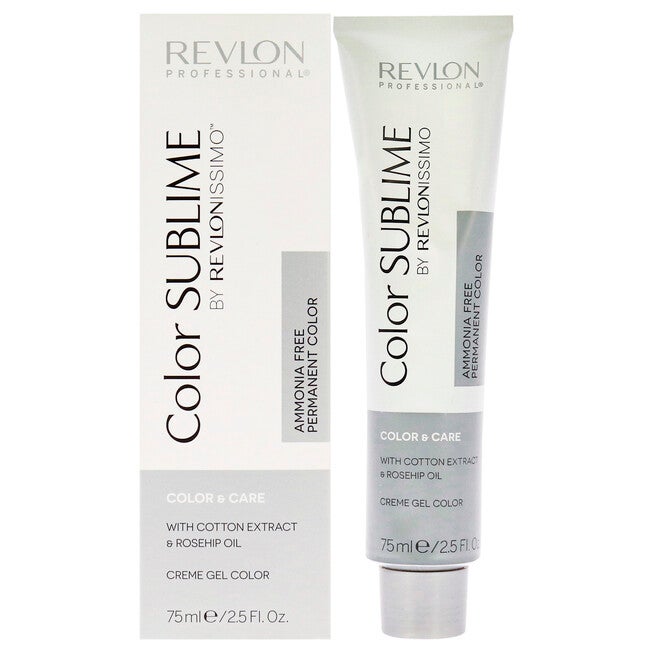 Revlonissimo Color Sublime - 6.35 Dark Amber Blonde by Revlon for Unisex - 2.5 oz Hair Color, See Description, hi-res image number 0