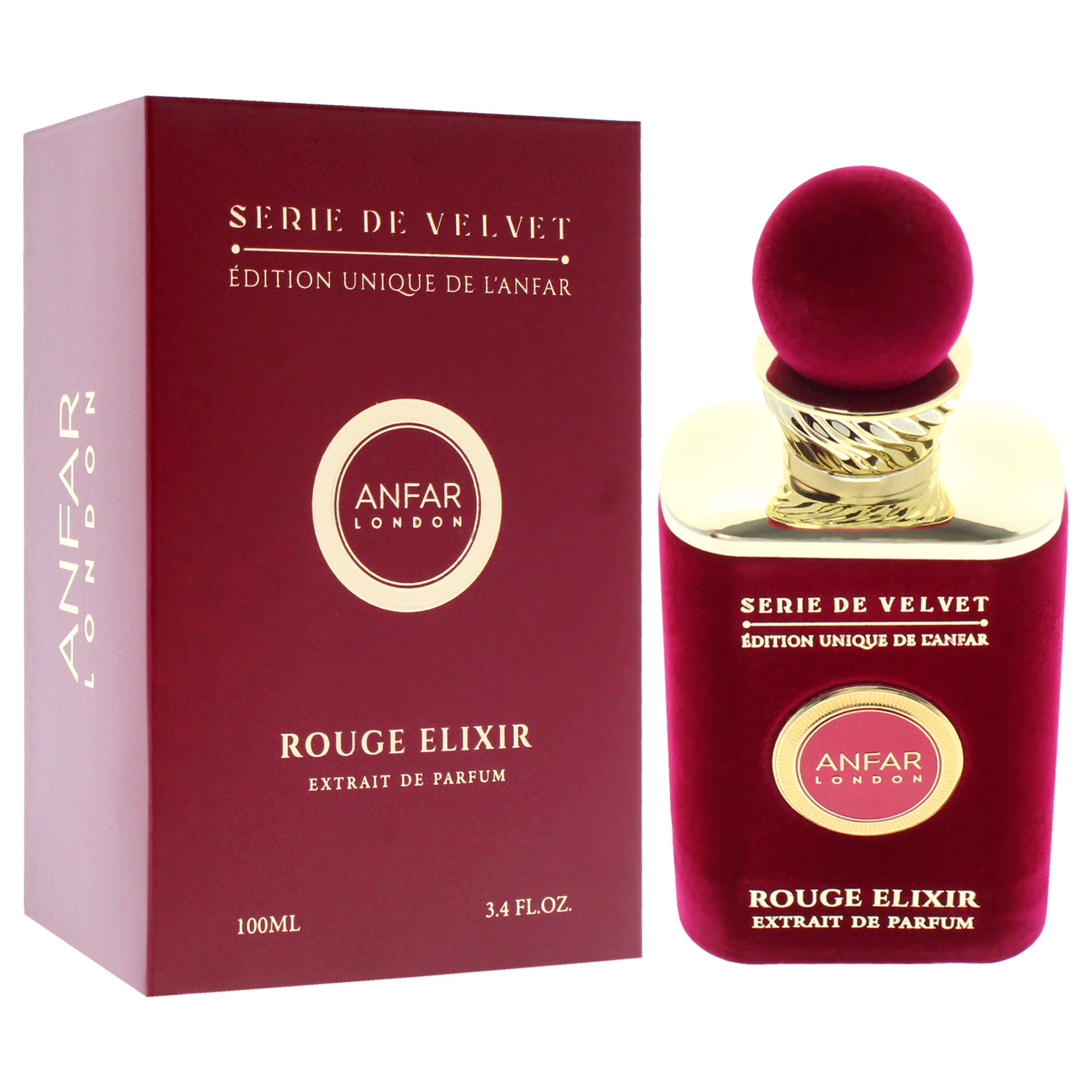 Serie De Velvet - Rouge Elixir by Anfar for Women - 3.4 oz Extrait De Parfum Spray, See Description, alternate image number 1