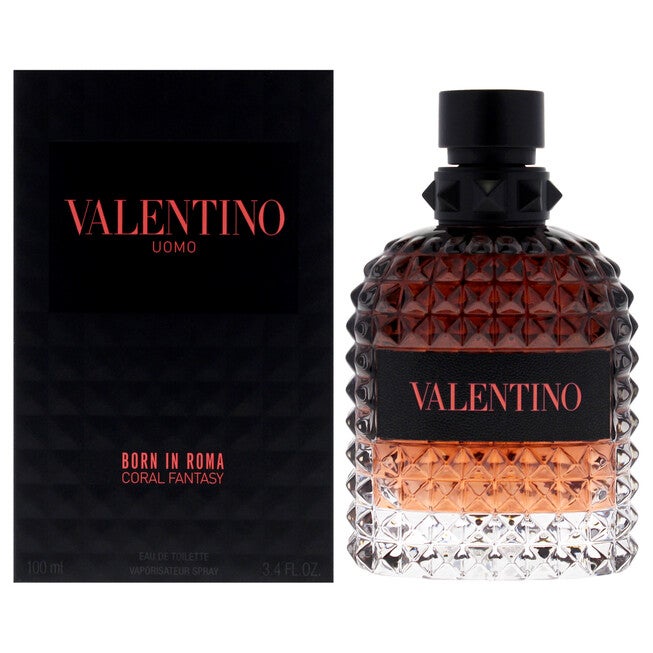 Uomo Born In Roma Coral Fantasy by Valentino for Men - 3.4 oz EDT Spray, NA, hi-res image number null