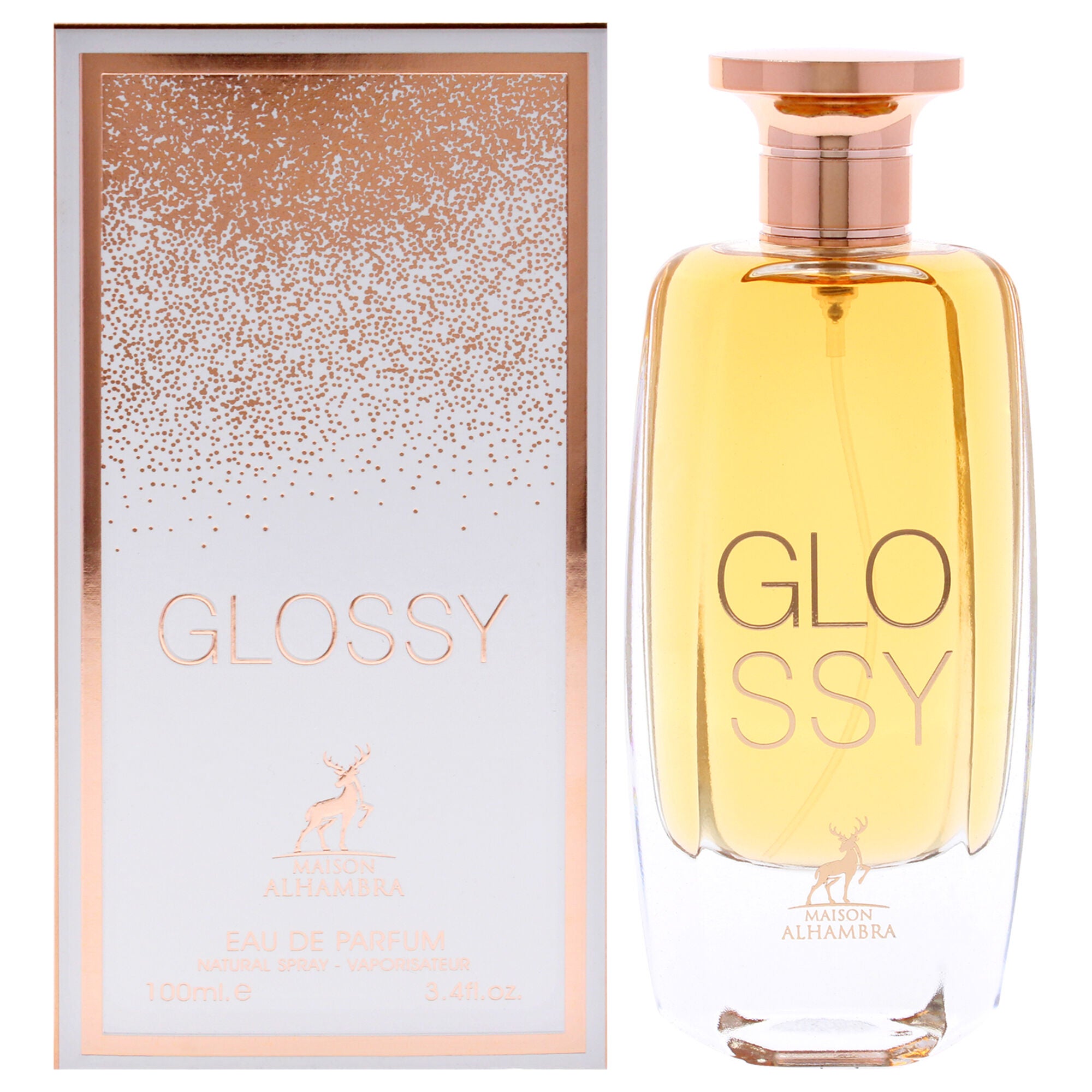 Glossy by Maison Alhambra for Women - 3.4 oz EDP Spray, Clear, hi-res image number 0