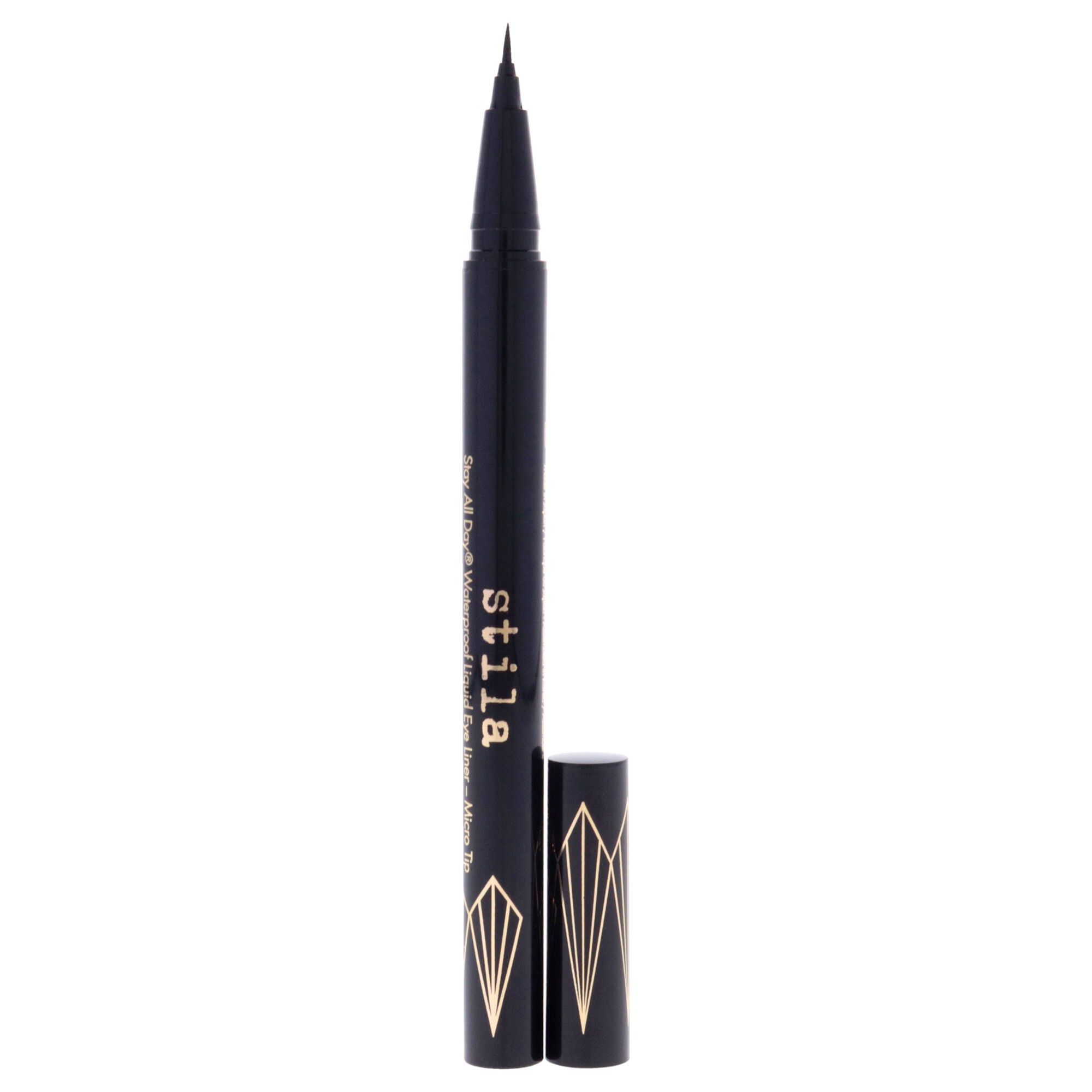 Stay All Day Waterproof Liquid Eye Liner Micro Tip - Intense Black by Stila for Women - 0.016 oz Eyeliner, , alternate image number 5