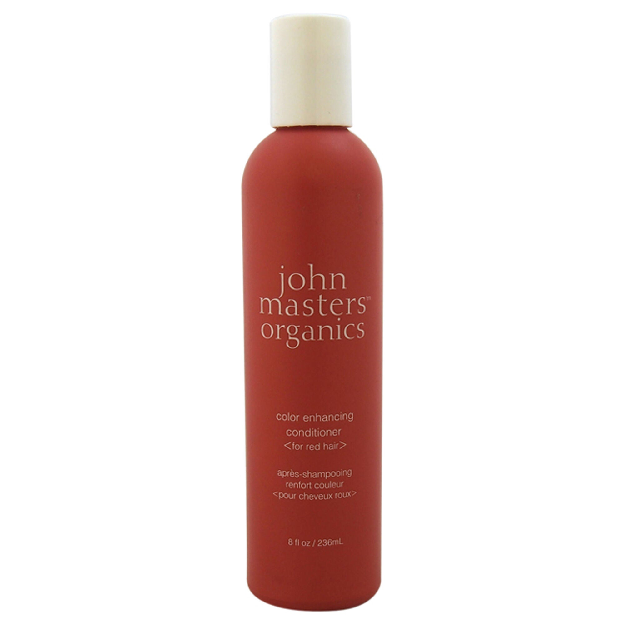 Color Enhancing Conditioner - Red by John Masters Organics for Unisex - 8 oz Conditioner, See Description, hi-res image number 0