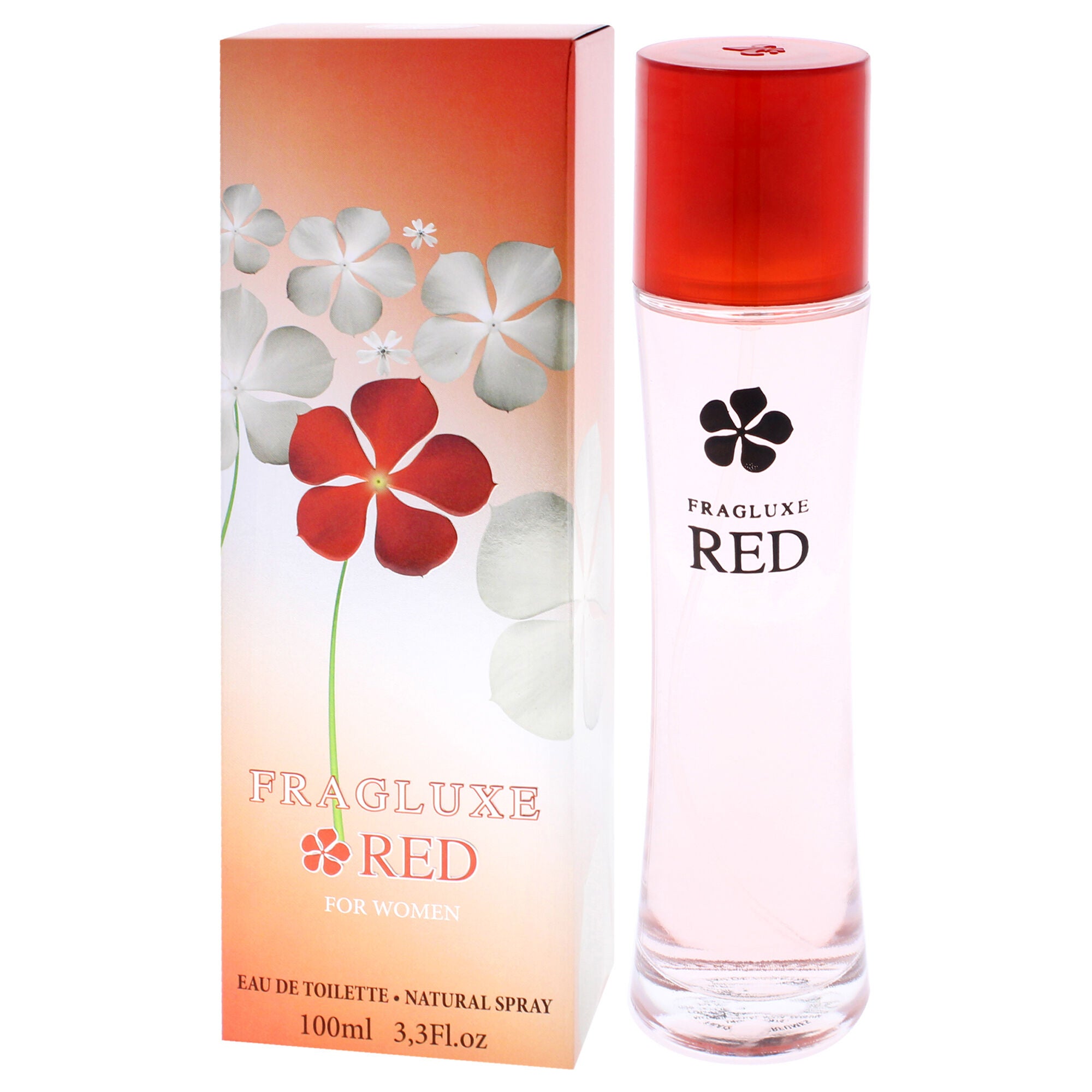 Red by Fragluxe for Women - 3.3 oz EDT Spray, Clear, alternate image number 3