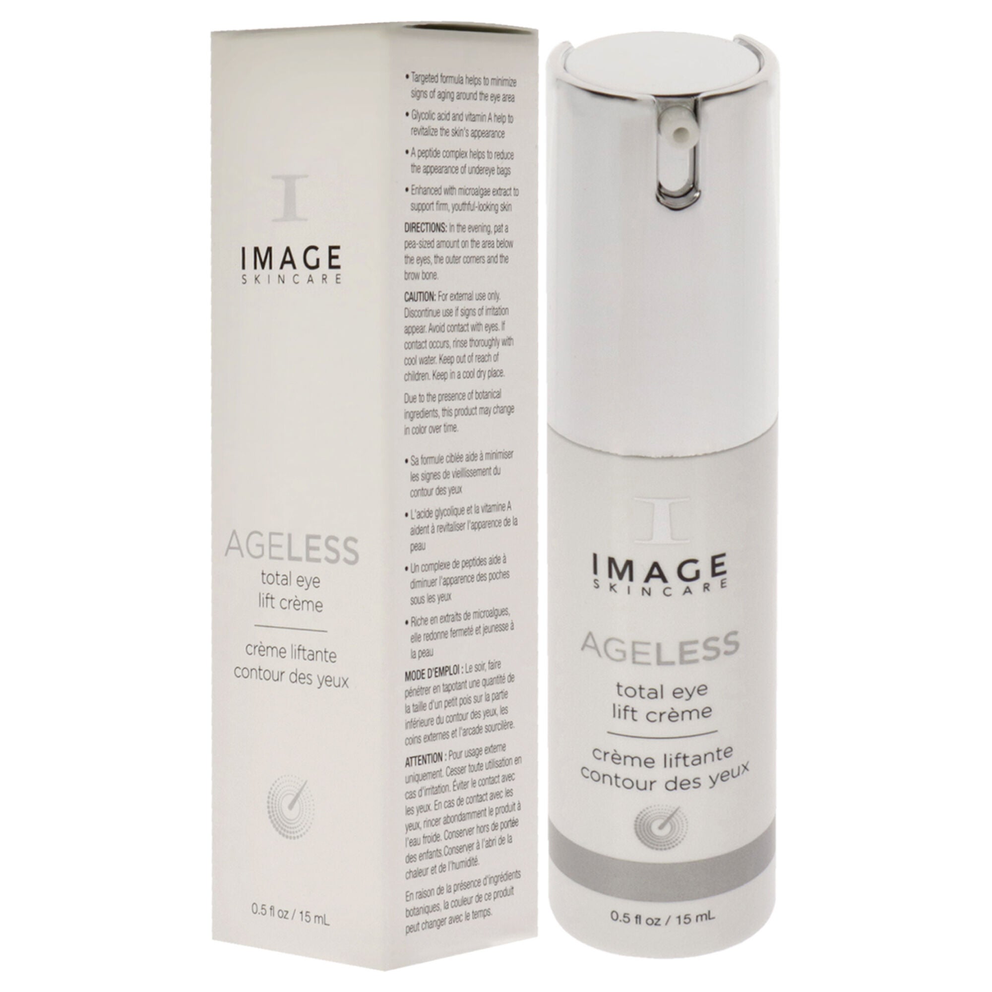 Ageless Total Eye Lift Creme by Image for Unisex - 0.5 oz Cream, , alternate image number 8
