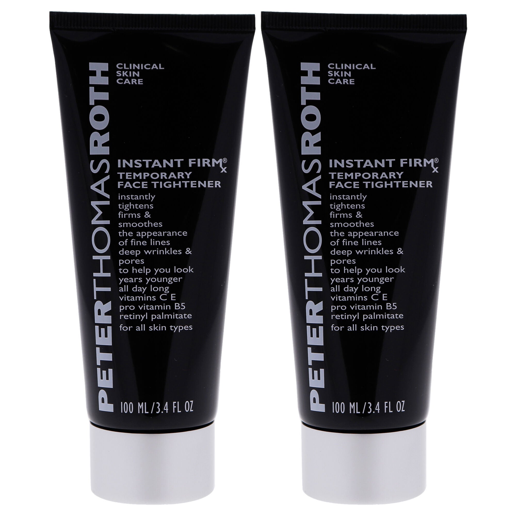Instant Firmx Temporary Face Tightener by Peter Thomas Roth for Unisex - 3.4 oz Cream - Pack of 2, White, alternate image number 1