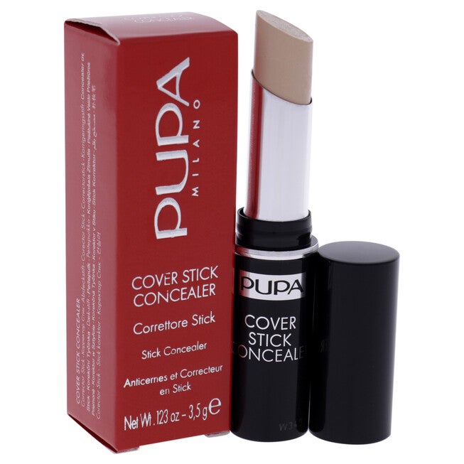 Cover Stick Concealer - 001 Light Beige by Pupa Milano for Women - 0.123 oz Concealer, NA, alternate image number null