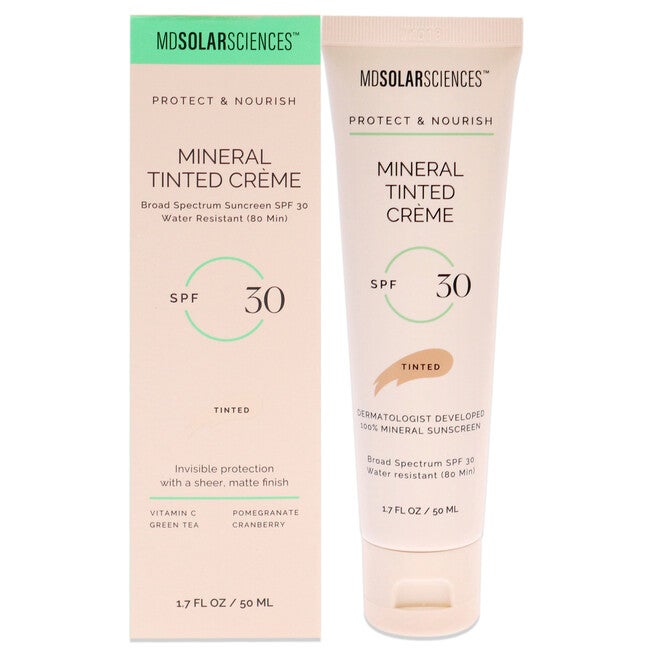 Mineral Tinted Creme SPF 30 by MDSolarSciences for Unisex - 1.7 oz Sunscreen, NA, hi-res image number null