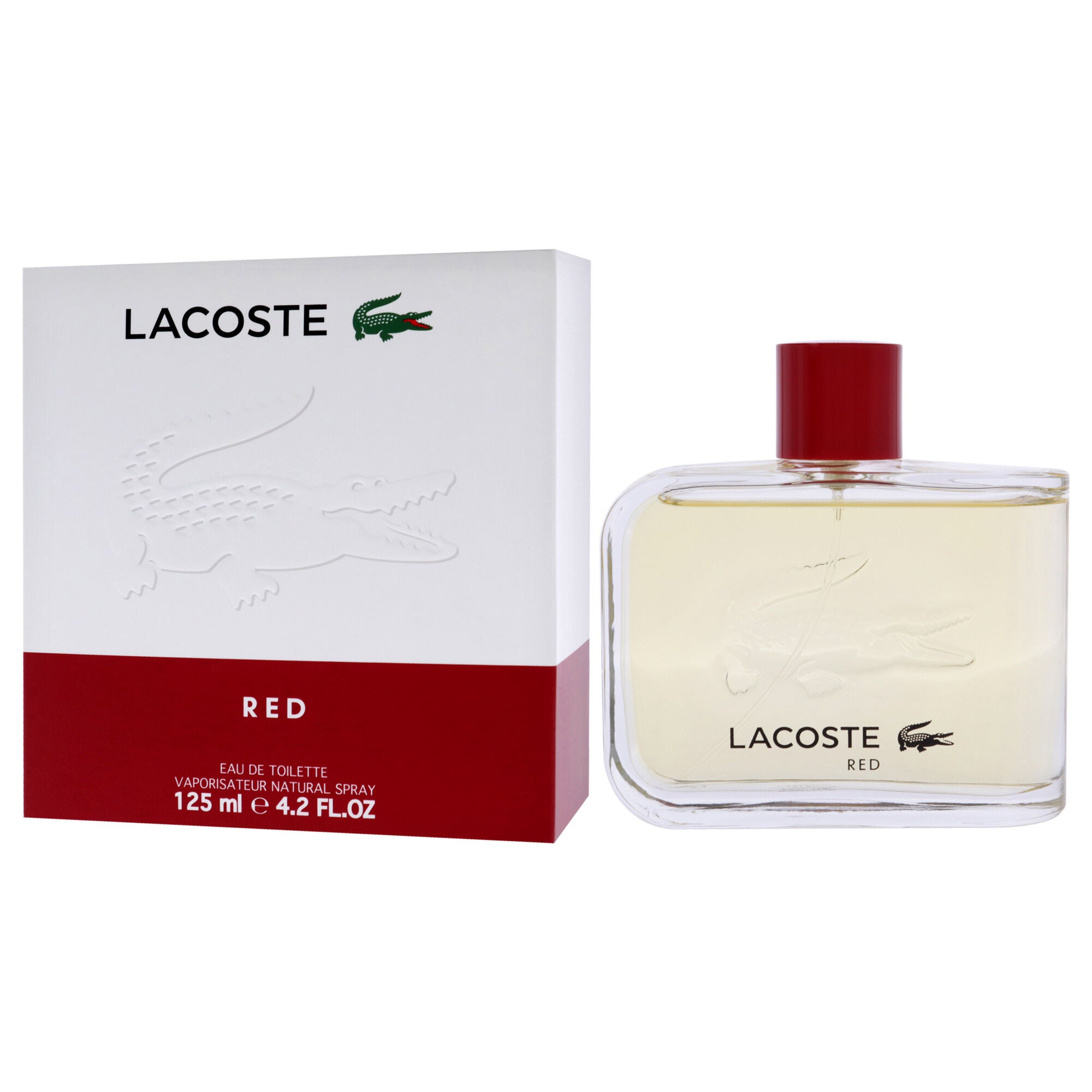 Lacoste Red by Lacoste for Men - 4.2 oz EDT Spray, See Description, alternate image number 3