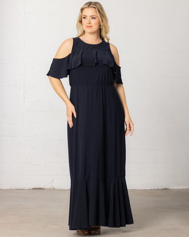 Piper Cold Shoulder Maxi Dress, , alternate image number null