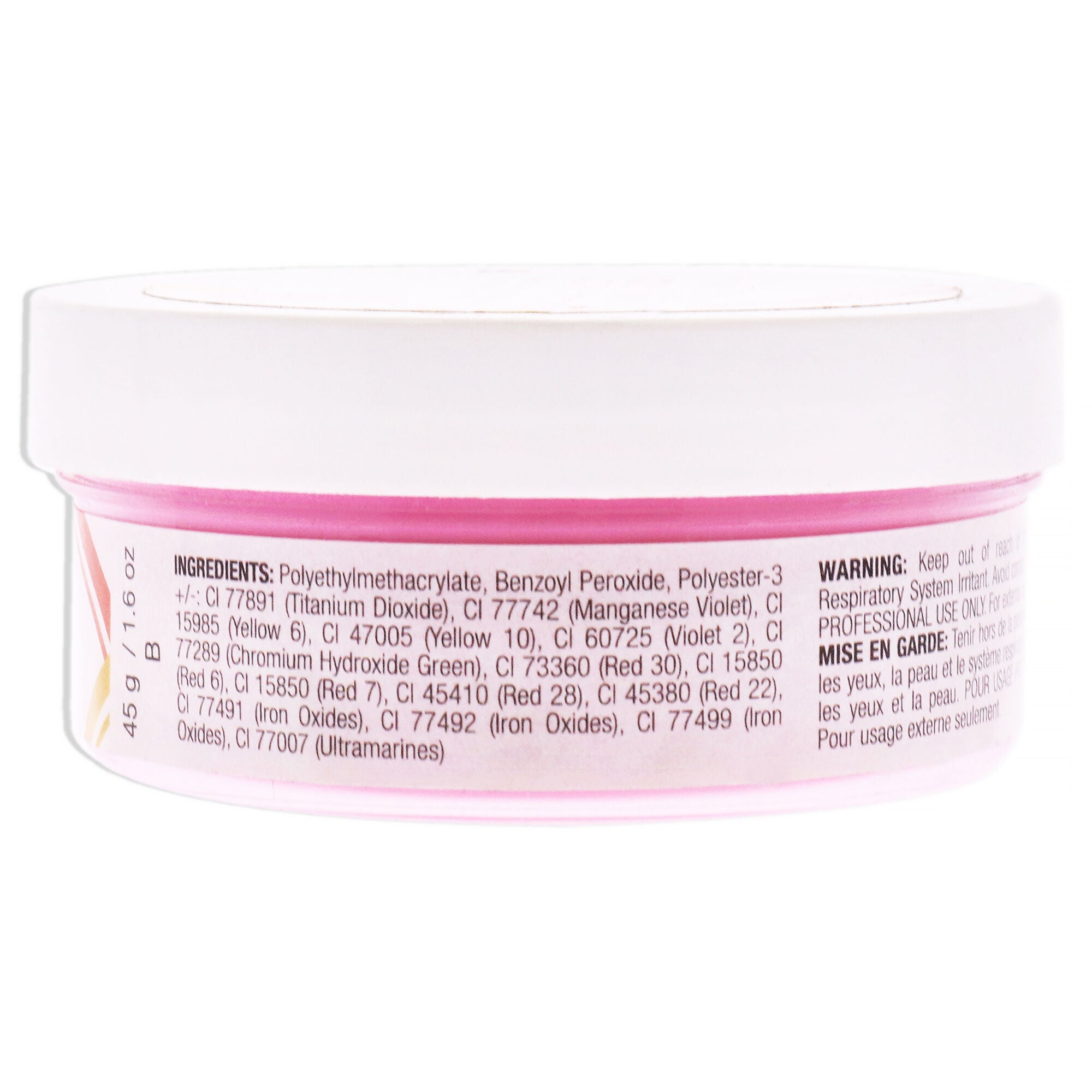 Colour Acrylic Powder - Strawberry Magenta by Cuccio PRO for Women - 1.6 oz Acrylic Powder, See Description, alternate image number 1