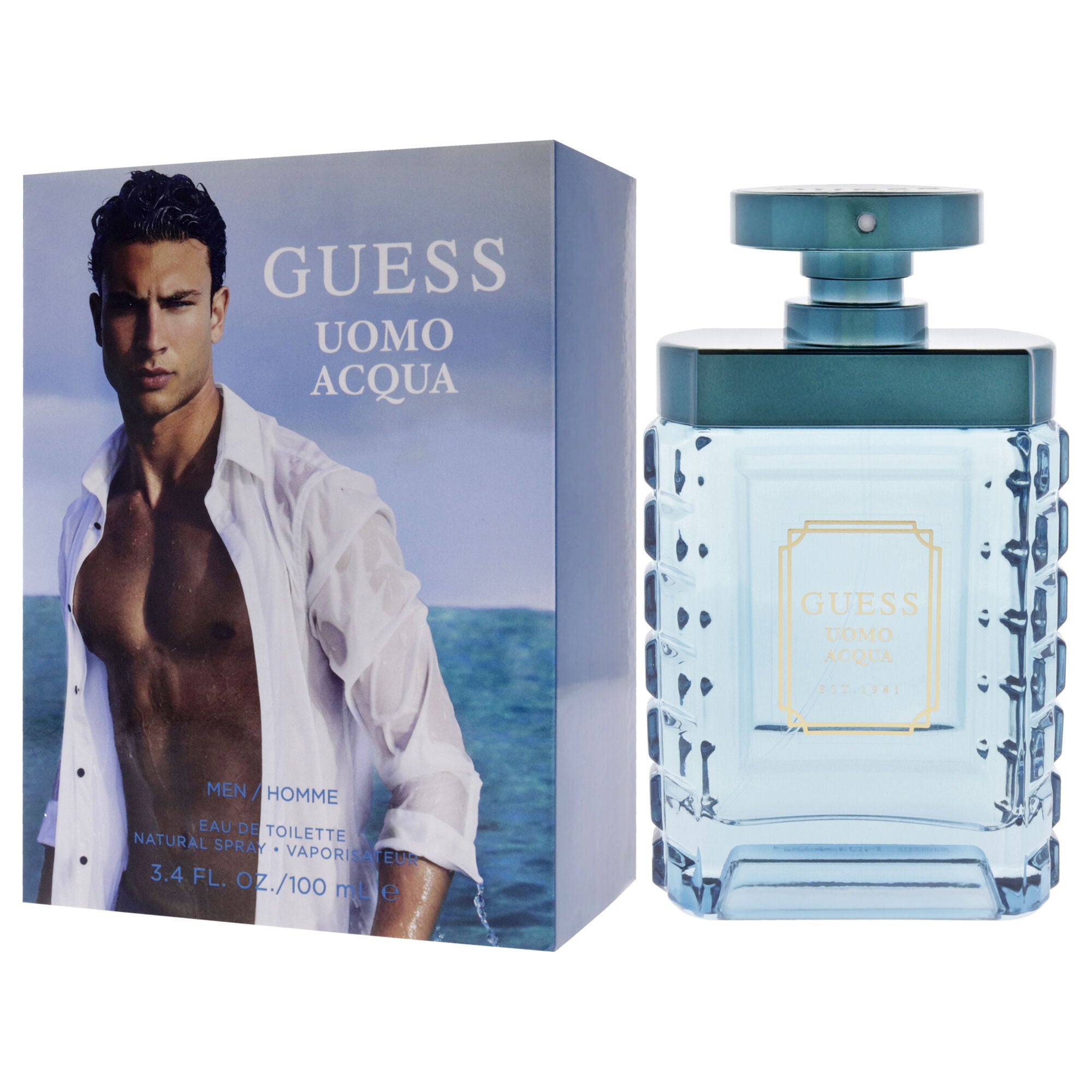 Guess Uomo Acqua by Guess for Men - 3.4 oz EDT Spray, See Description, alternate image number 3
