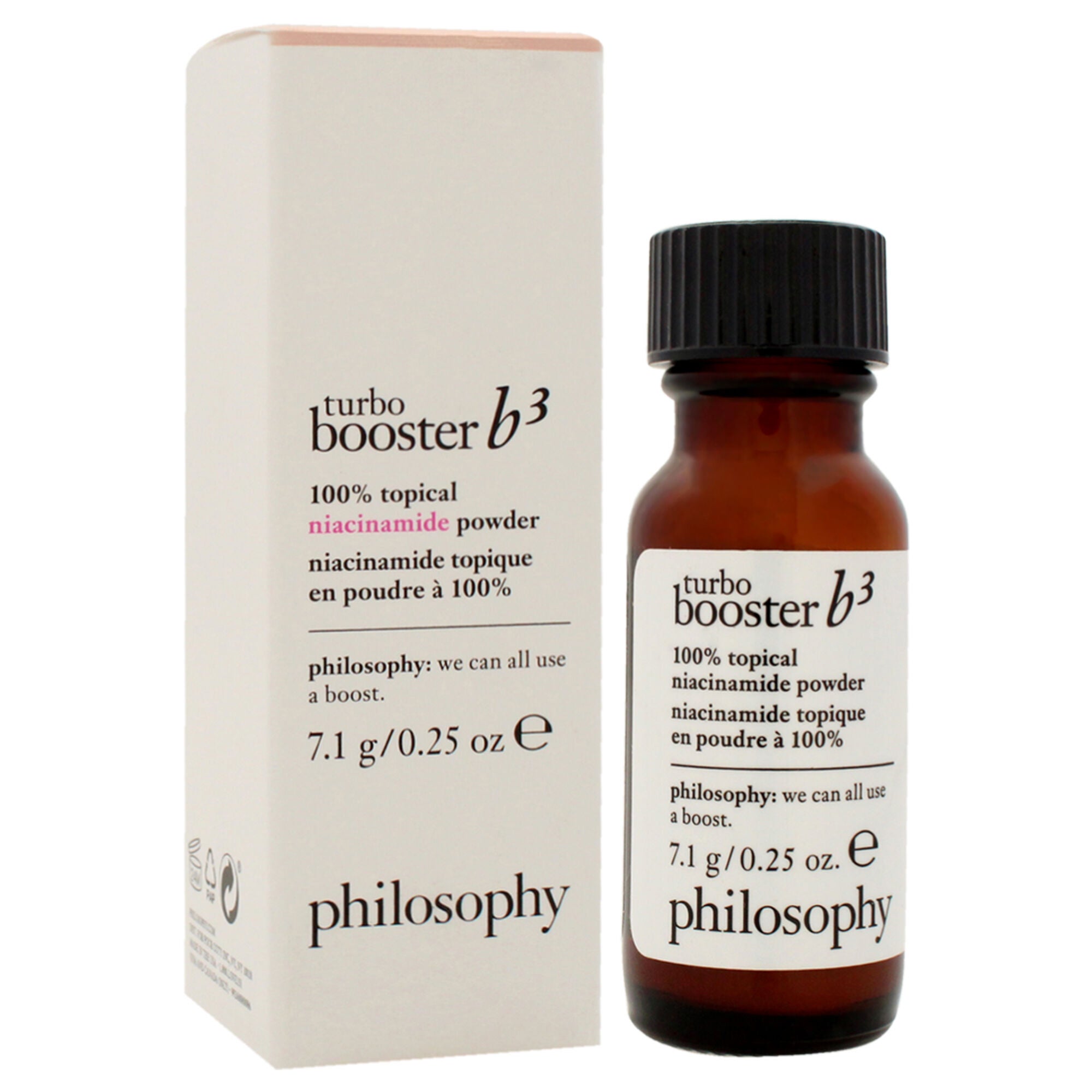 Turbo Booster Niacinamide B3 Powder by Philosophy for Unisex - 0.25 oz Powder, See Description, alternate image number 1