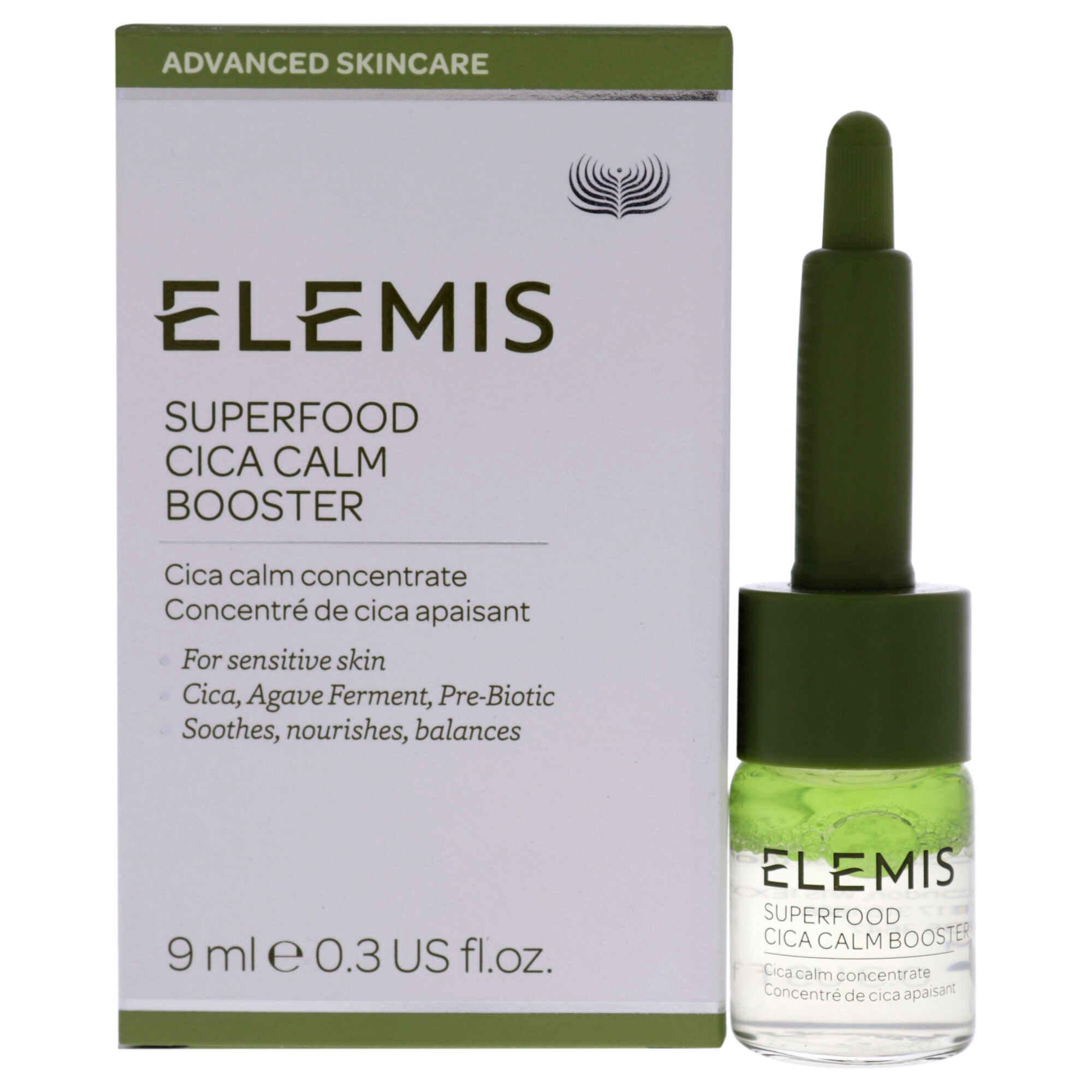 Superfood Cica Calm Booster by Elemis for Unisex - 0.3 oz Booster, See Description, hi-res image number 0