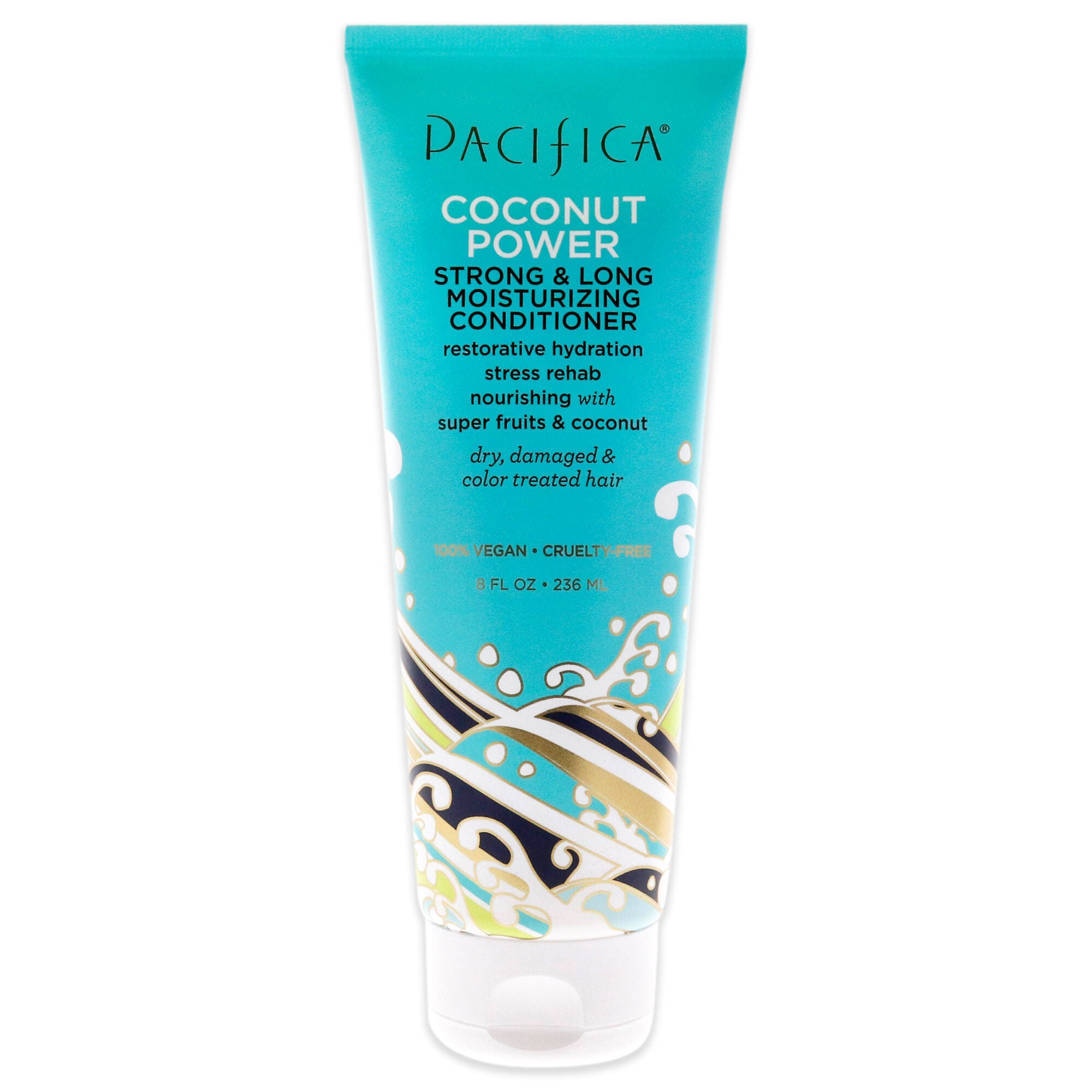 Strong and Long Moisturizing Conditioner - Coconut Power by Pacifica for Women - 8 oz Conditioner, See Description, hi-res image number 0