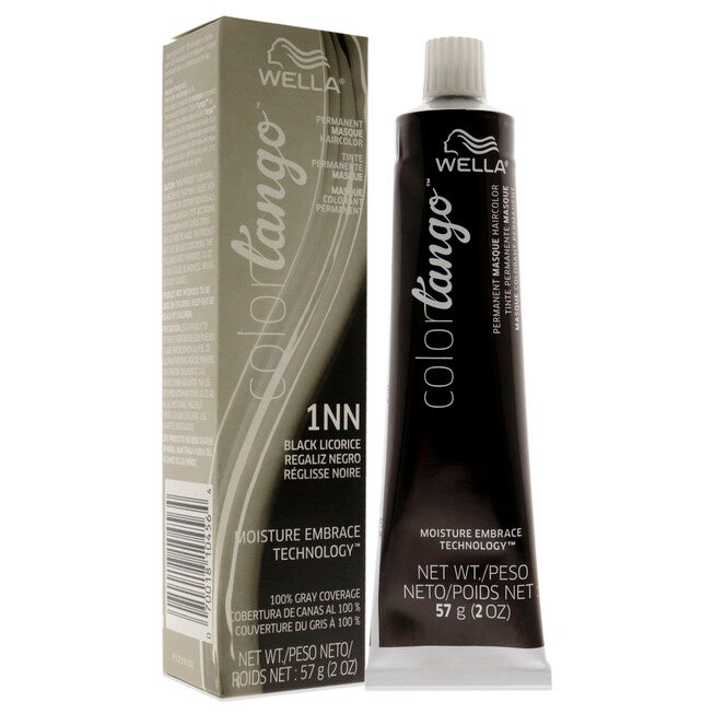 Color Tango Permanent Hair Color - 1NN Black Intense Neutral by Wella for Unisex - 2 oz Hair Color, NA, alternate image number null