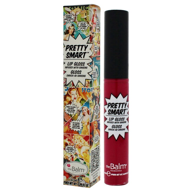 Pretty Smart Lip Gloss - Pow! by the Balm for Women - 0.219 oz Lip Gloss, NA, alternate image number null