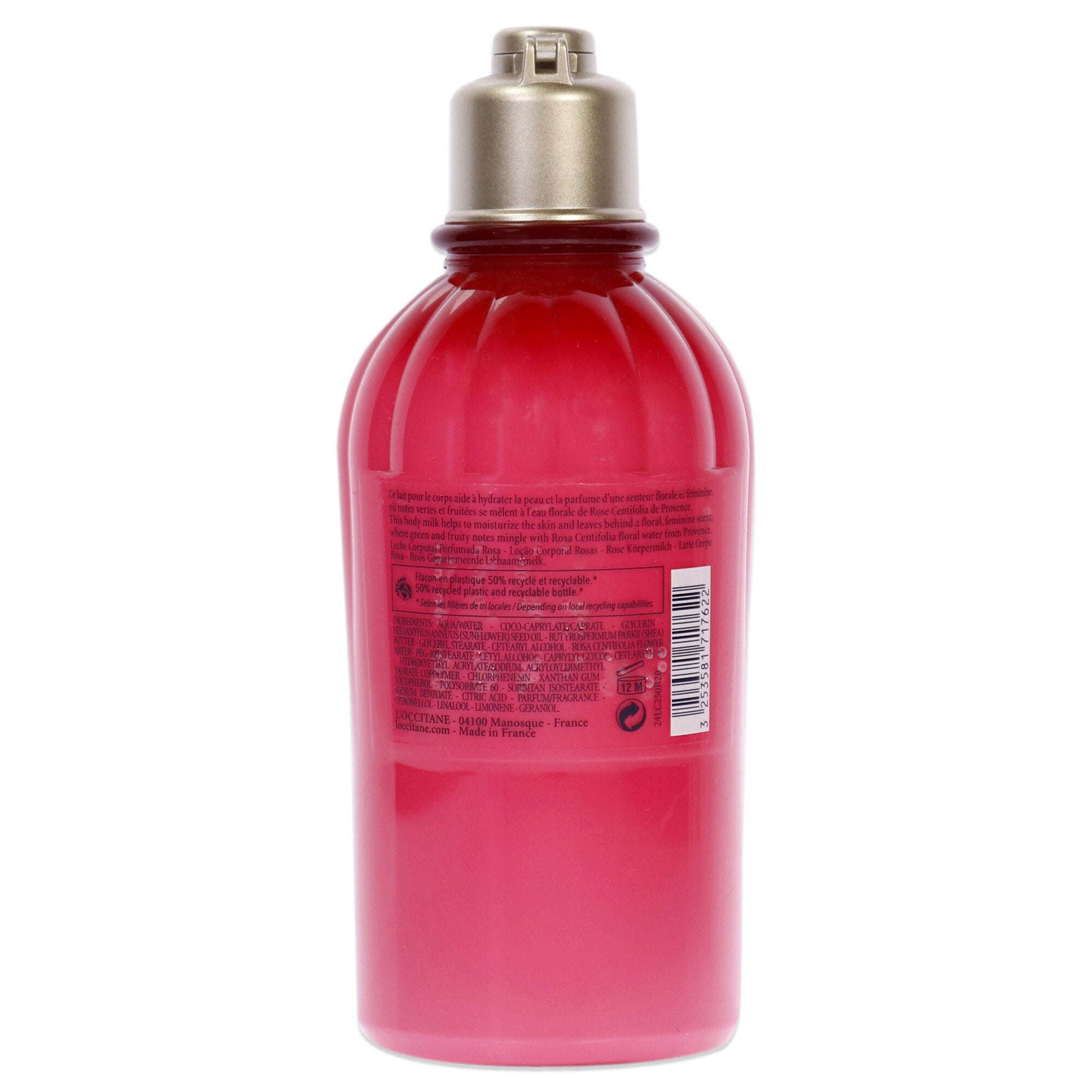 Rose Body Lotion by LOccitane for Women - 8.4 oz Body Lotion, , alternate image number 3