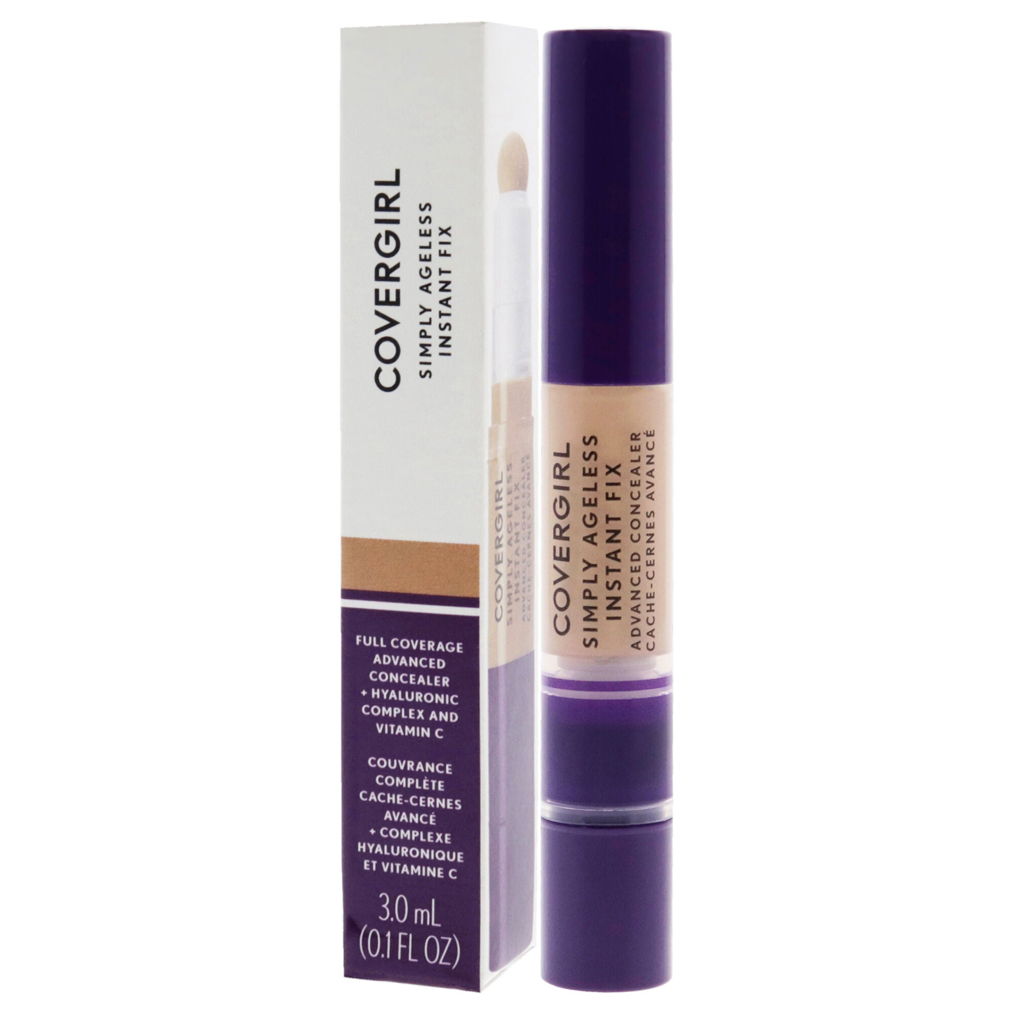Simply Ageless Instant Fix Advanced Concealer - 360 Honey by CoverGirl for Women - 0.1 oz Concealer, See Description, alternate image number 3