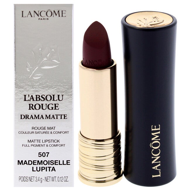 LAbsolu Rouge Drama Matte Lipstick - 507 Mademoiselle Lupita by Lancome for Women - 0.12 oz Lipstick, NA, hi-res image number null