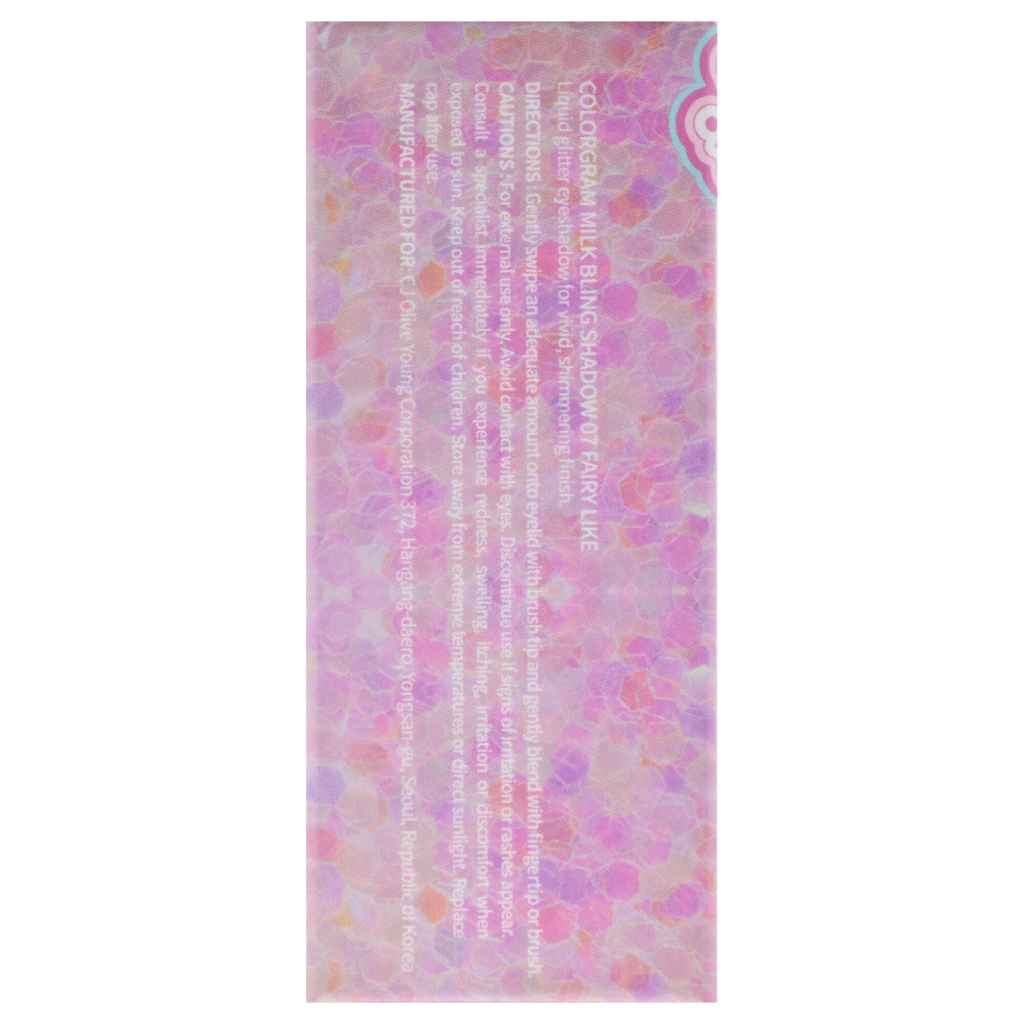 Milk Bling Shadow - 07 Fairy Like by Colorgram for Women - 0.11 oz Eye Shadow, Brown, alternate image number 5