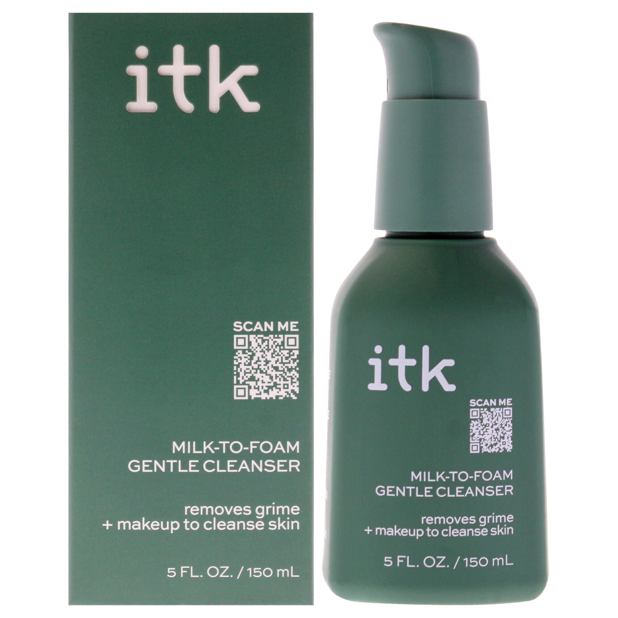 Milk-To-Foam Gentle Cleanser by ITK for Women - 5 oz Cleanser, See Description, hi-res image number 0