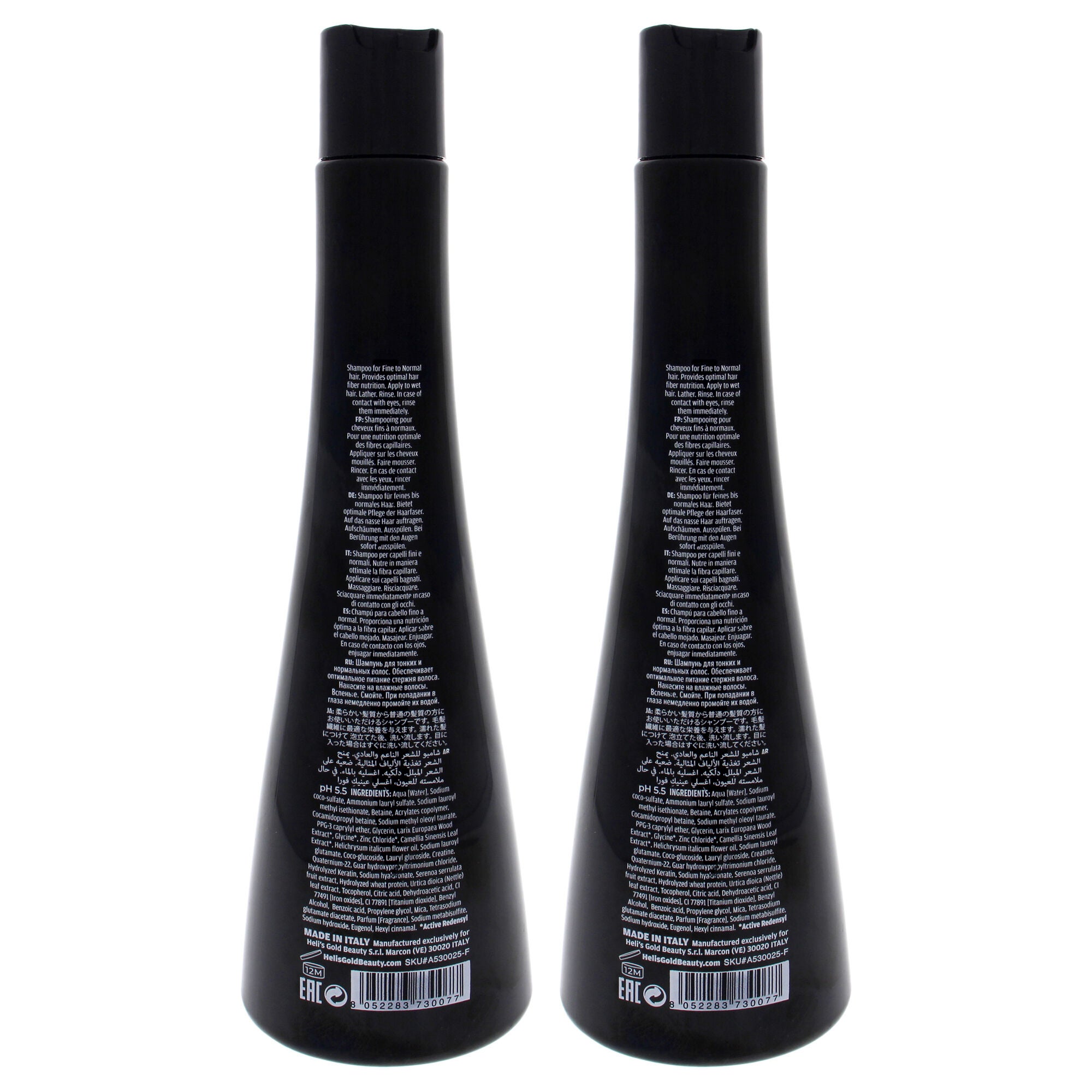 Volumize Shampoo by Helis Gold for Unisex - 10.1 oz Shampoo - Pack of 3, , alternate image number 3