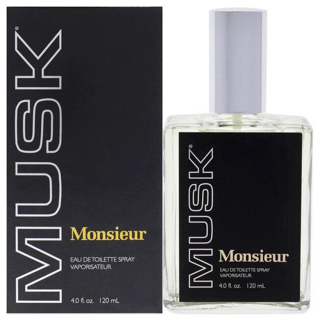 Monsieur Musk by Dana for Men - 4 oz EDT Spray, NA, hi-res image number null