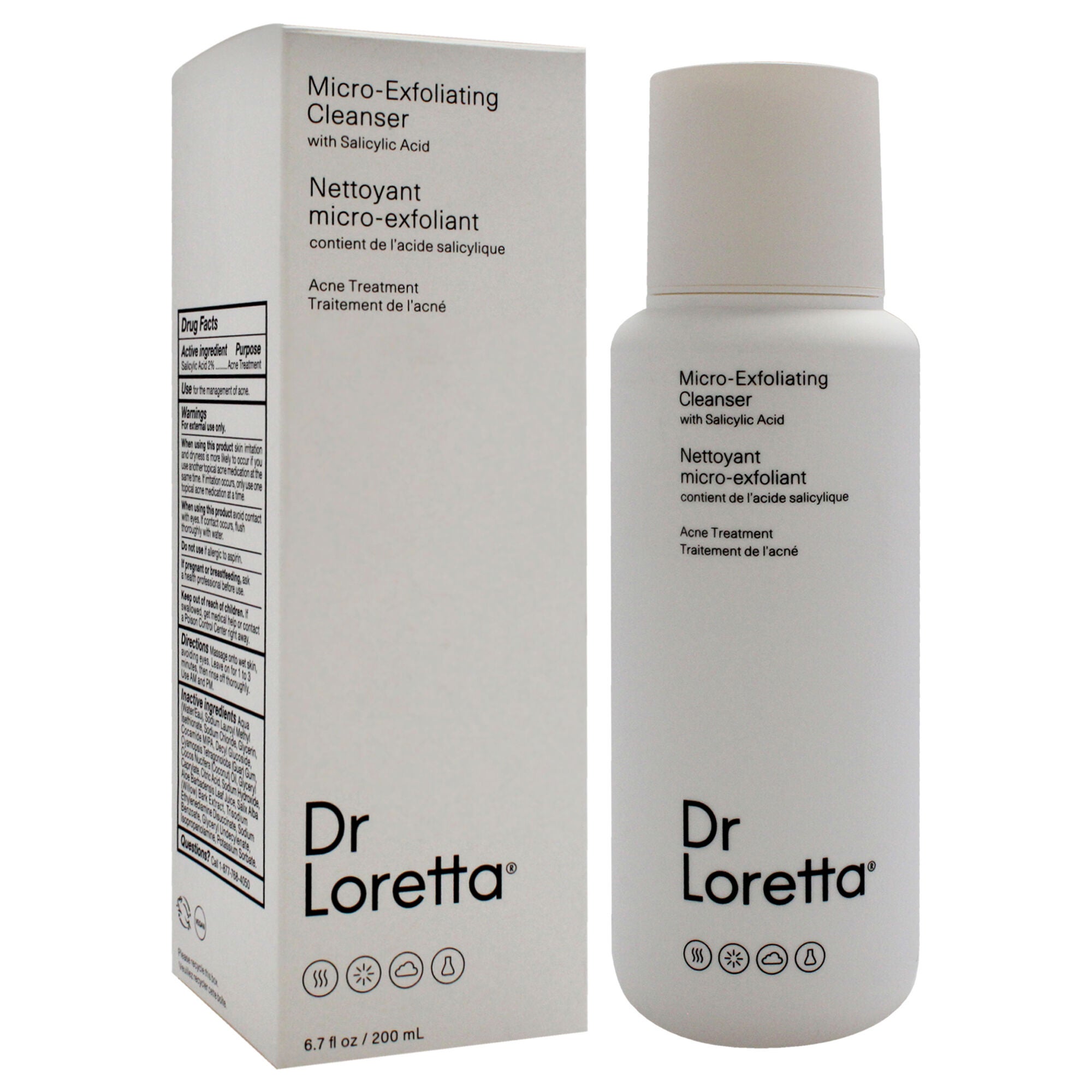 Micro-Exfoliating Cleanser by Dr. Loretta for Unisex - 6.7 oz Cleanser, See Description, alternate image number 1
