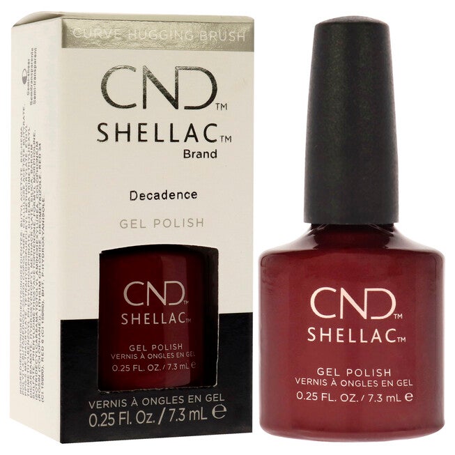 Shellac Nail Color - Decadence by CND for Women - 0.25 oz Nail Polish, See Description, alternate image number null