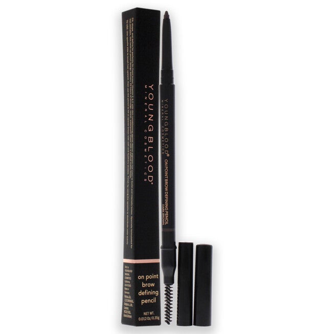 On Point Brow Defining Pencil - Dark Brown by Youngblood for Women - 0.012 oz Eyebrow Pencil, , alternate image number 7