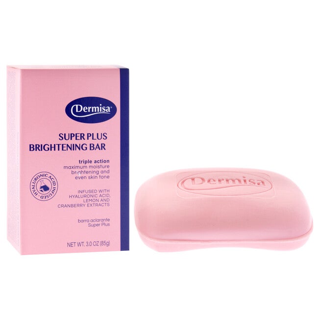 Super Plus Brightening Bar by Dermisa for Unisex - 3 oz Bar Soap, NA, alternate image number null