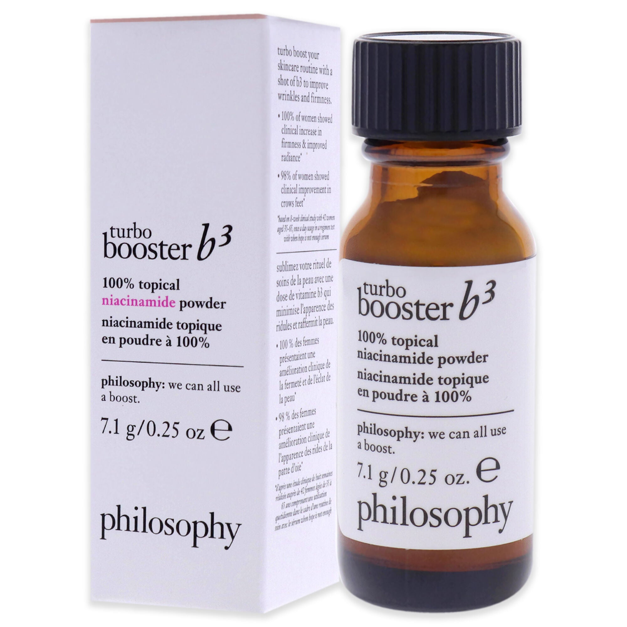 Turbo Booster Niacinamide B3 Powder by Philosophy for Unisex - 0.25 oz Powder, , alternate image number 8