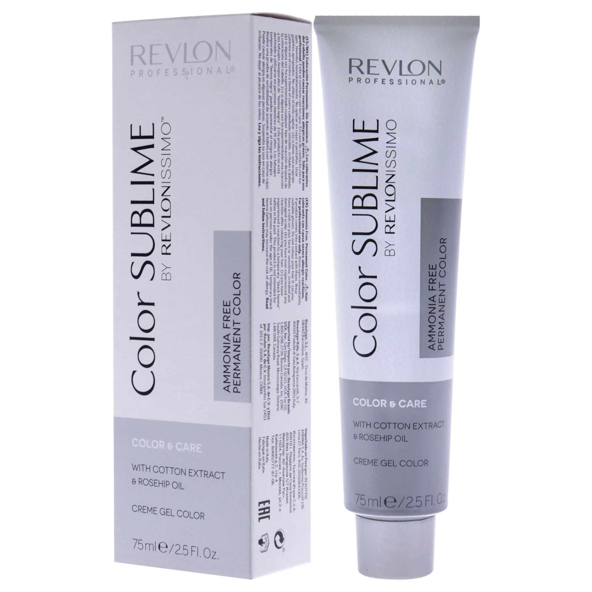 Revlonissimo Color Sublime - 6.66 Intense Dark Red Blonde by Revlon for Unisex - 2.5 oz Hair Color, See Description, alternate image number 3