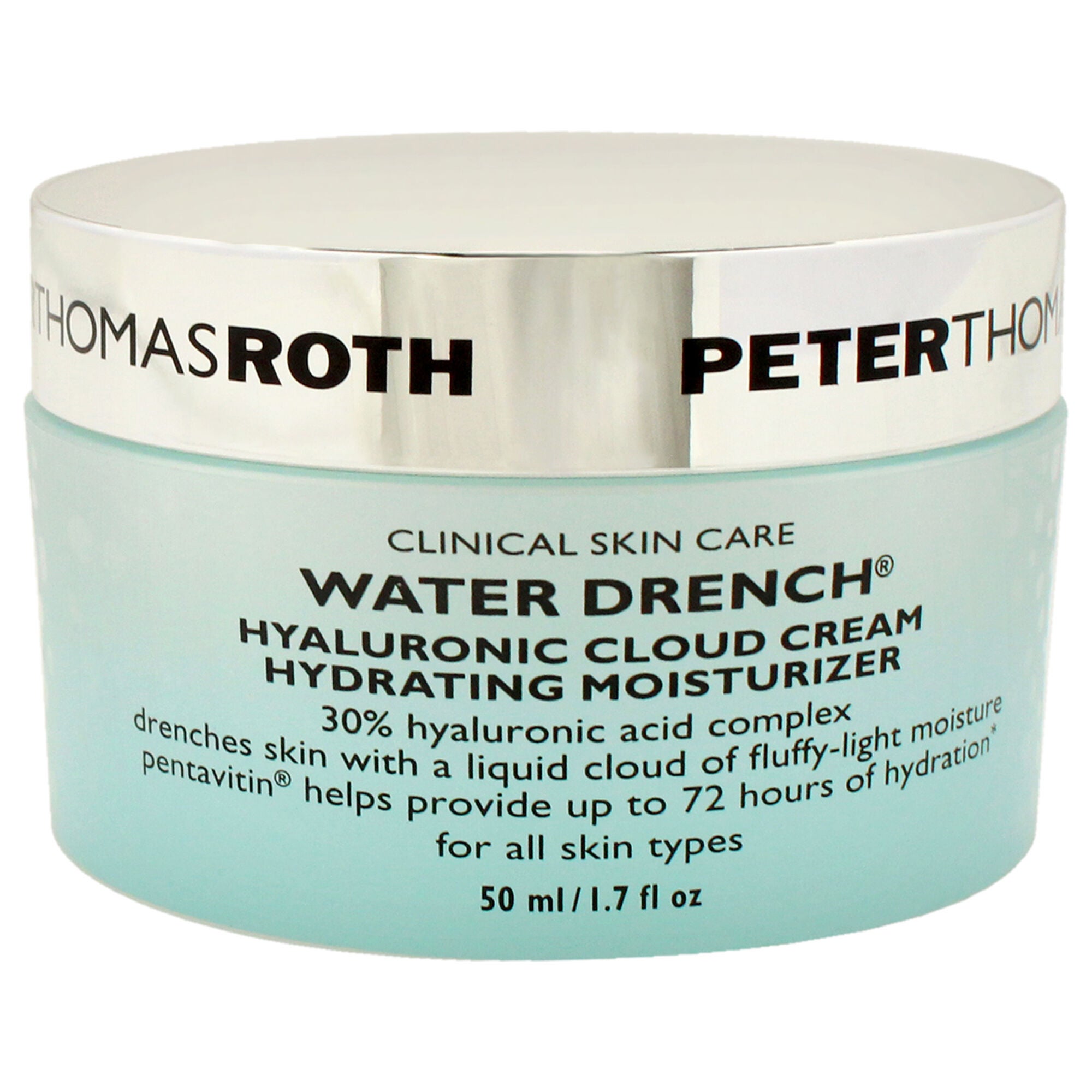 Water Drench Hyaluronic Cloud Cream by Peter Thomas Roth for Unisex - 1.7 oz Cream, See Description, alternate image number 4