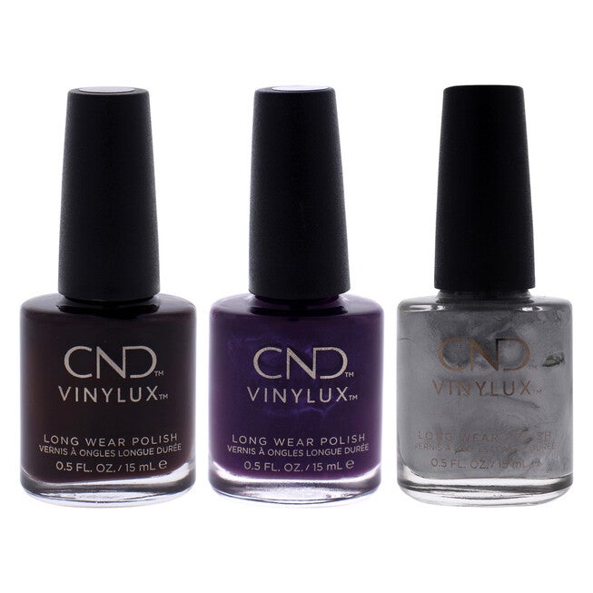 Vinylux Nail Polish and Weekly Polish Kit by CND for Women 3 Pc Kit