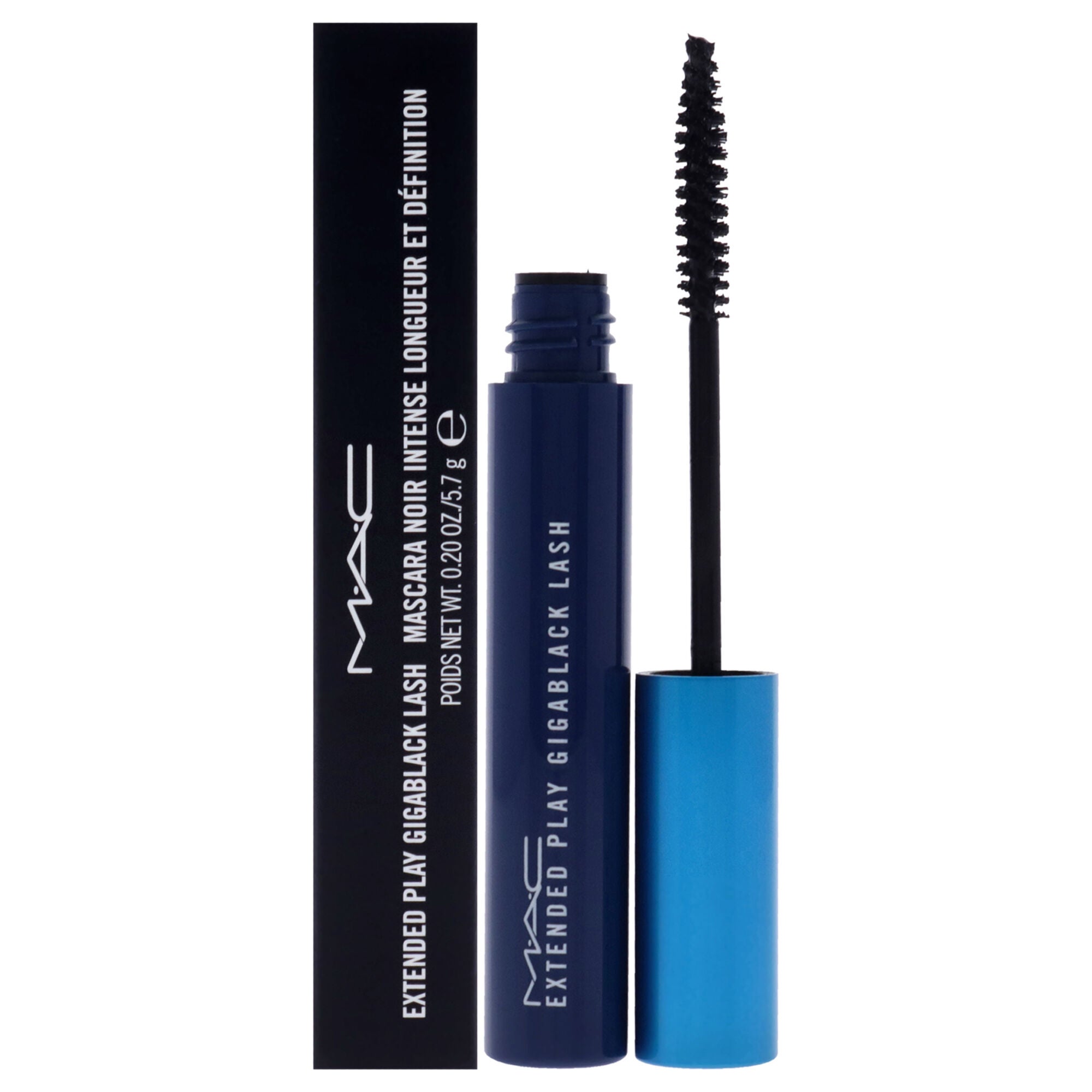 Extended Play Gigablack Lash Mascara by MAC for Women - 0.2 oz Mascara, See Description, hi-res image number 0