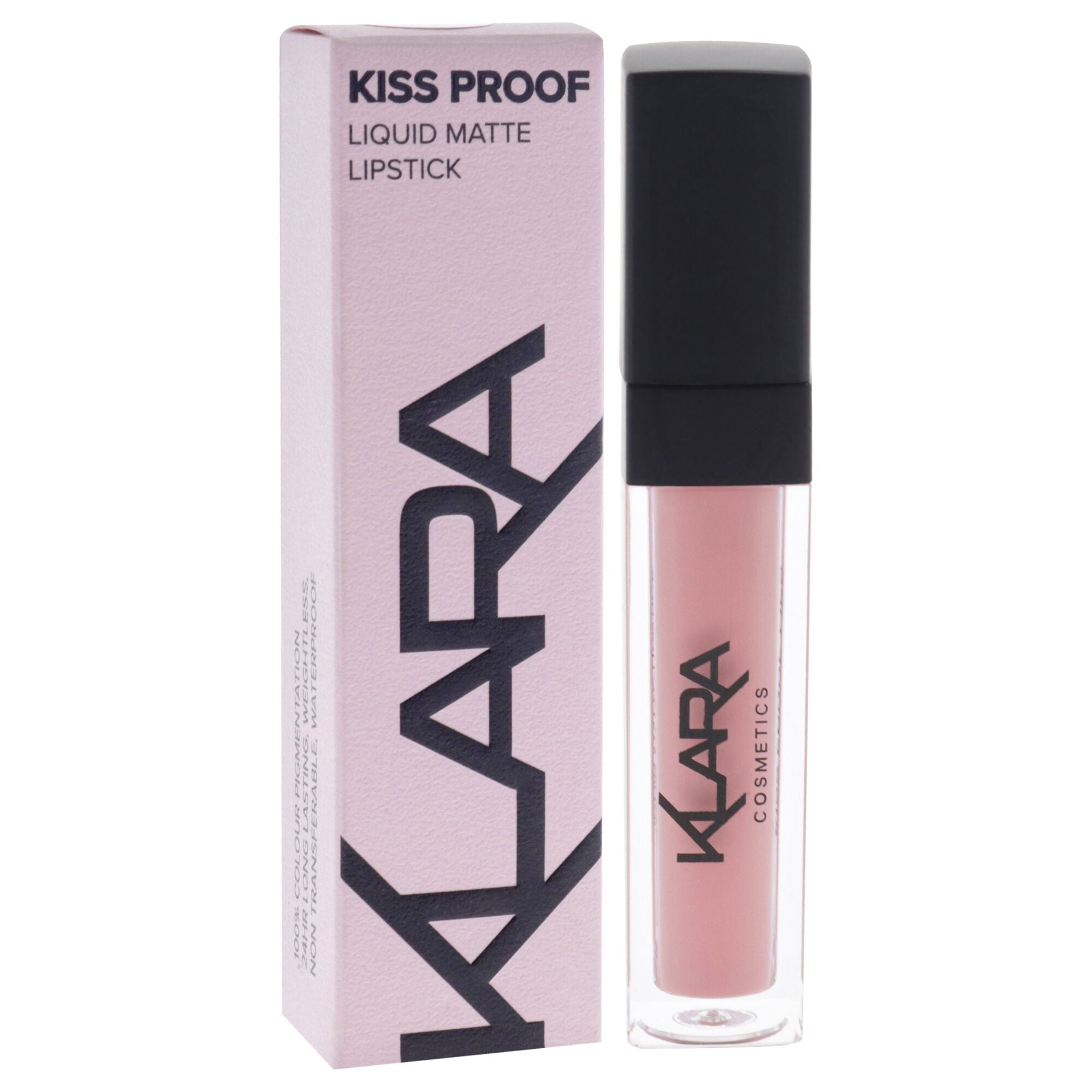 Kiss Proof Lipstick Liquid Matte - 24 Sexy Kitten by Klara for Women - 0.27 oz Lipstick, See Description, alternate image number 2