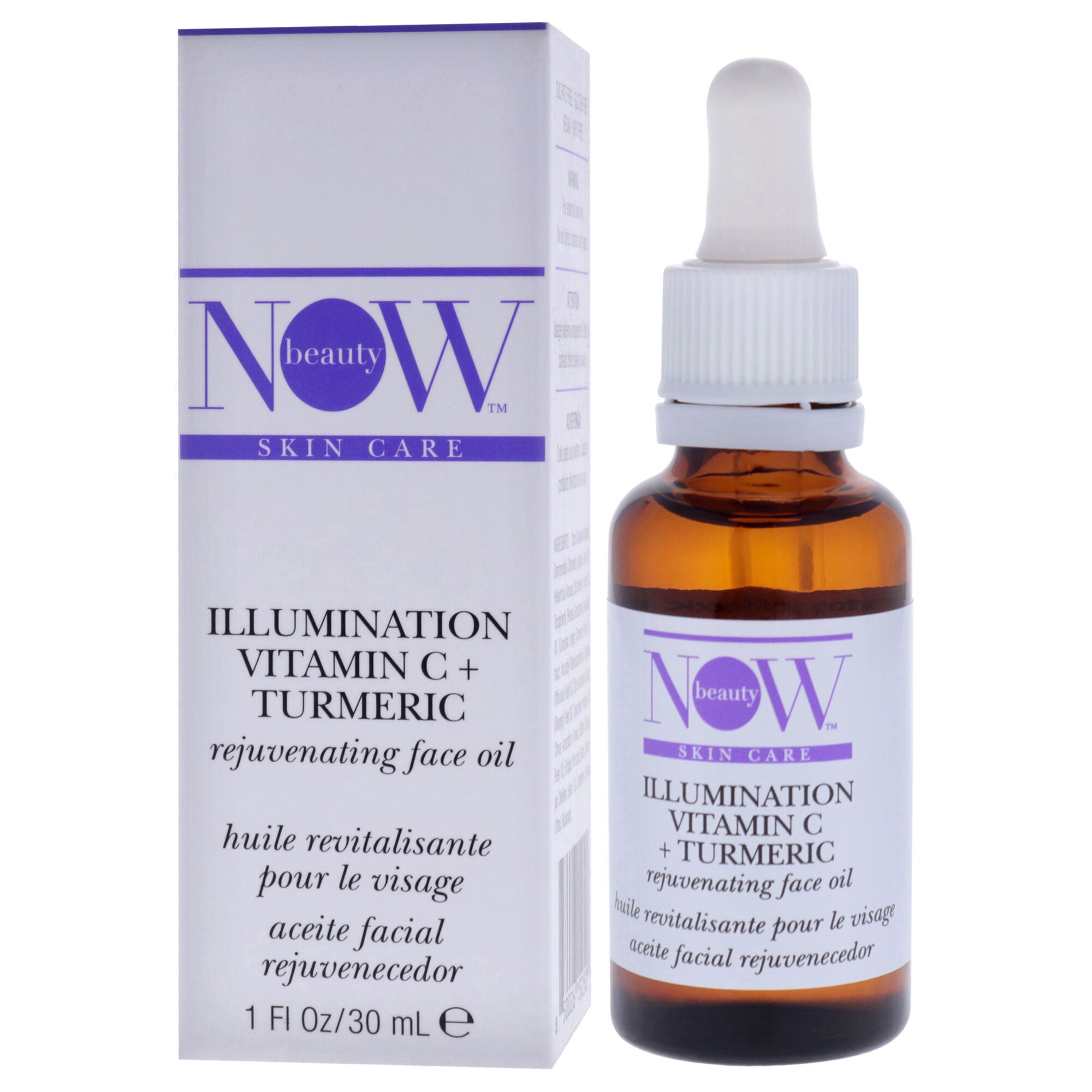 Illumination Vitamin C Plus Turmeric Rejuvenating Face Oil by NOW Beauty for Unisex - 1 oz Oil, See Description, alternate image number 1