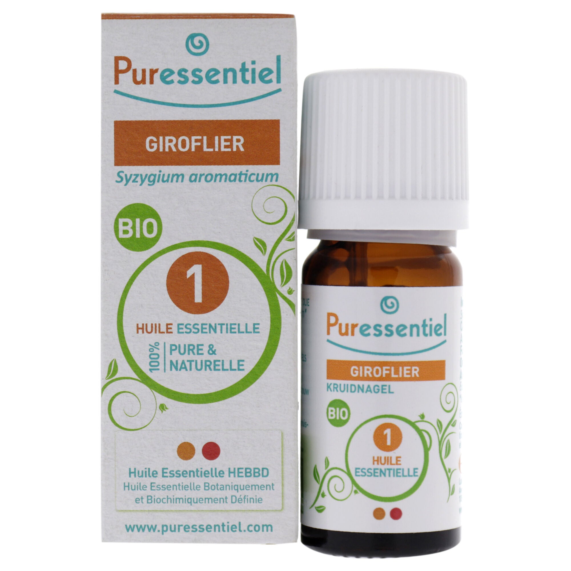 Organic Essential Oil - Giroflier by Puressentiel for Unisex - 0.17 oz Oil, See Description, hi-res image number 0