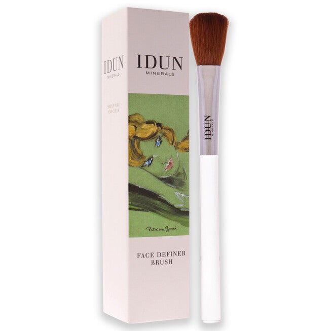 Face Definer Brush - 012 by Idun Minerals for Women - 1 Pc Brush, NA, alternate image number null