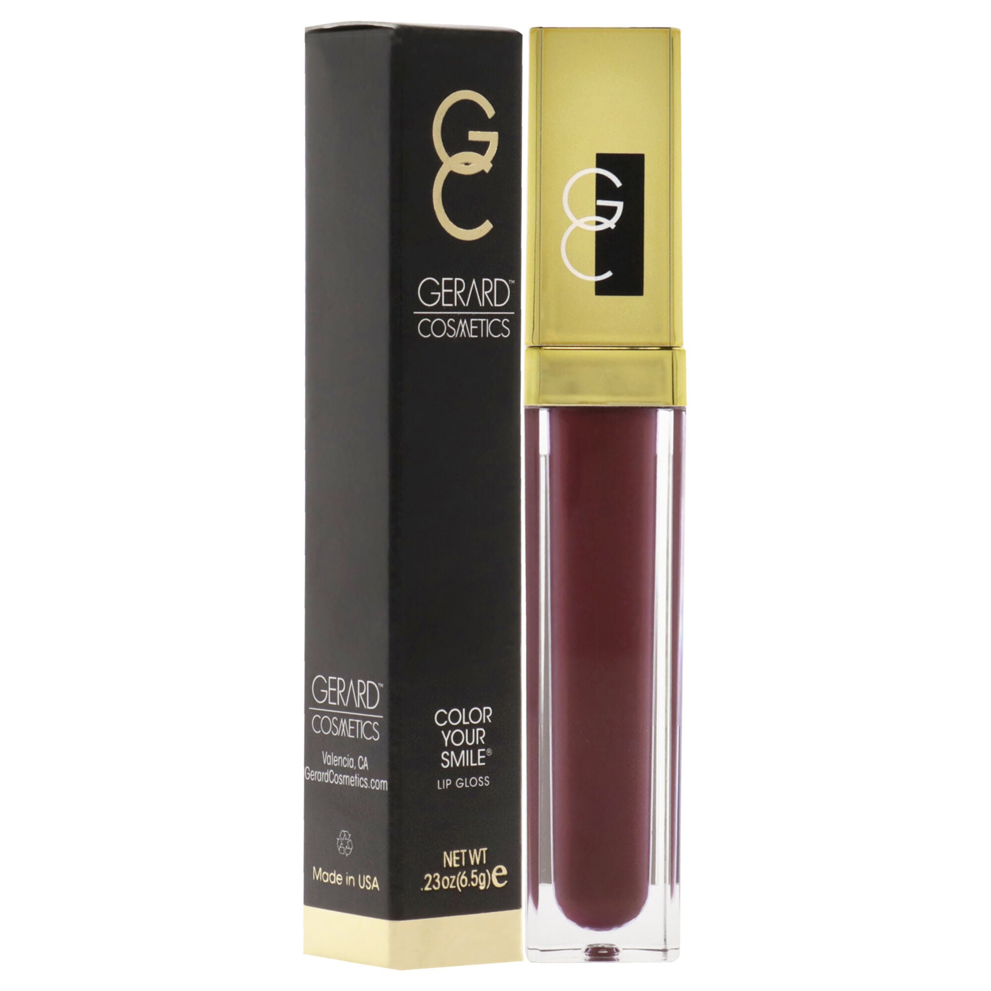 Color your Smile Lighted Lip Gloss - Plum Crazy by Gerard Cosmetic for Women - 0.23 oz Lip Gloss, , alternate image number 6