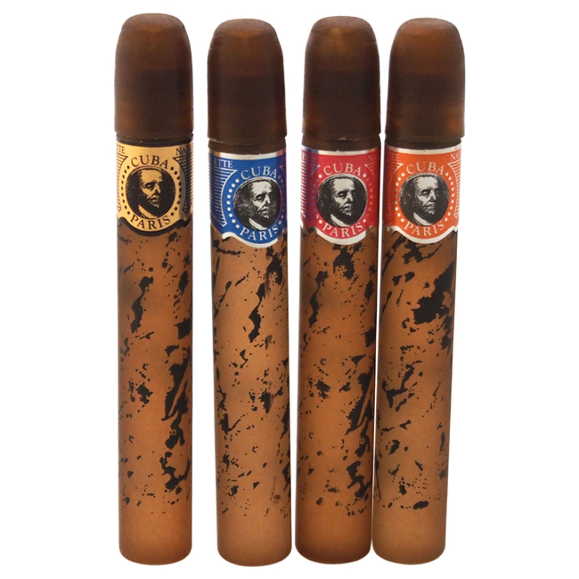 Cuba by Cuba for Men - 4 Pc Mini Gift Set cuba gold, cuba red, cuba blue, cuba orange (5ml each), , alternate image number 6