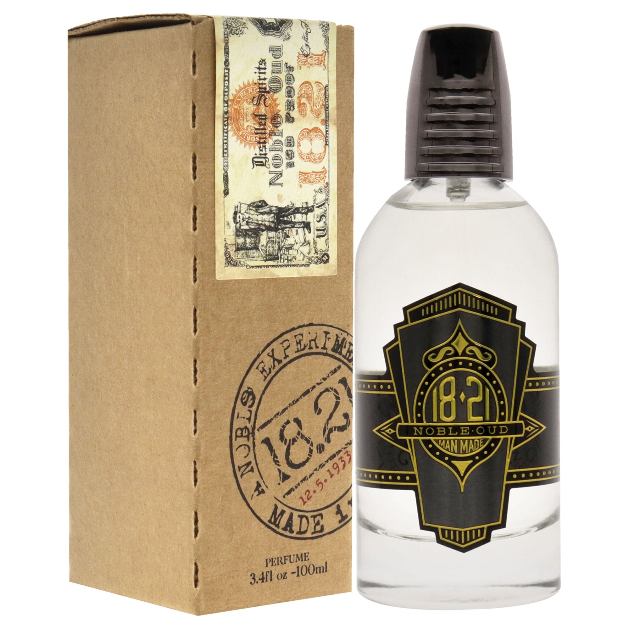 Spirits - Noble Oud by 18.21 Man Made for Men - 3.4 oz Parfum Spray, See Description, alternate image number 2