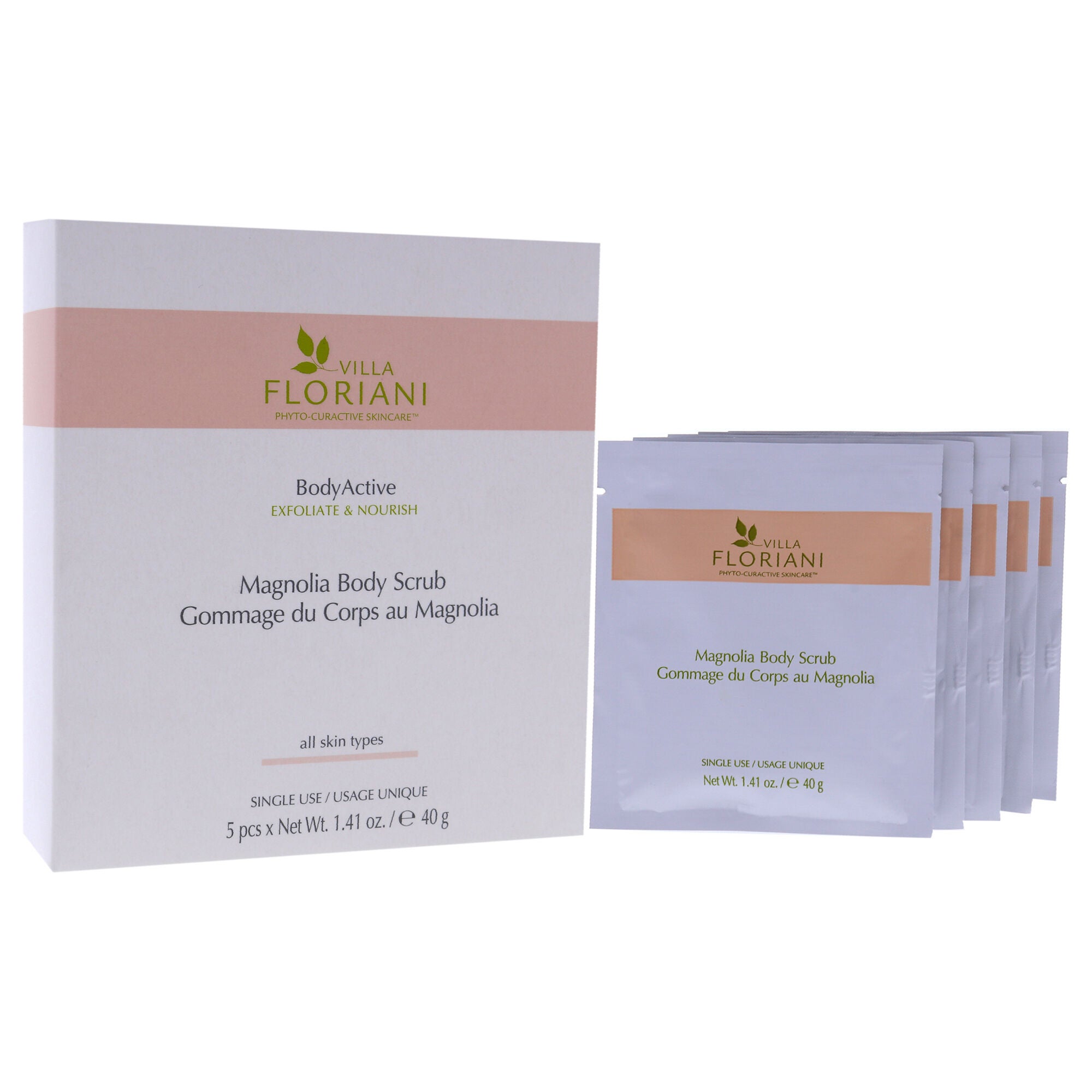 BodyActive Body Scrub - Magnolia by Villa Floriani for Women -5 x 1.41 oz Scrub, , alternate image number 5