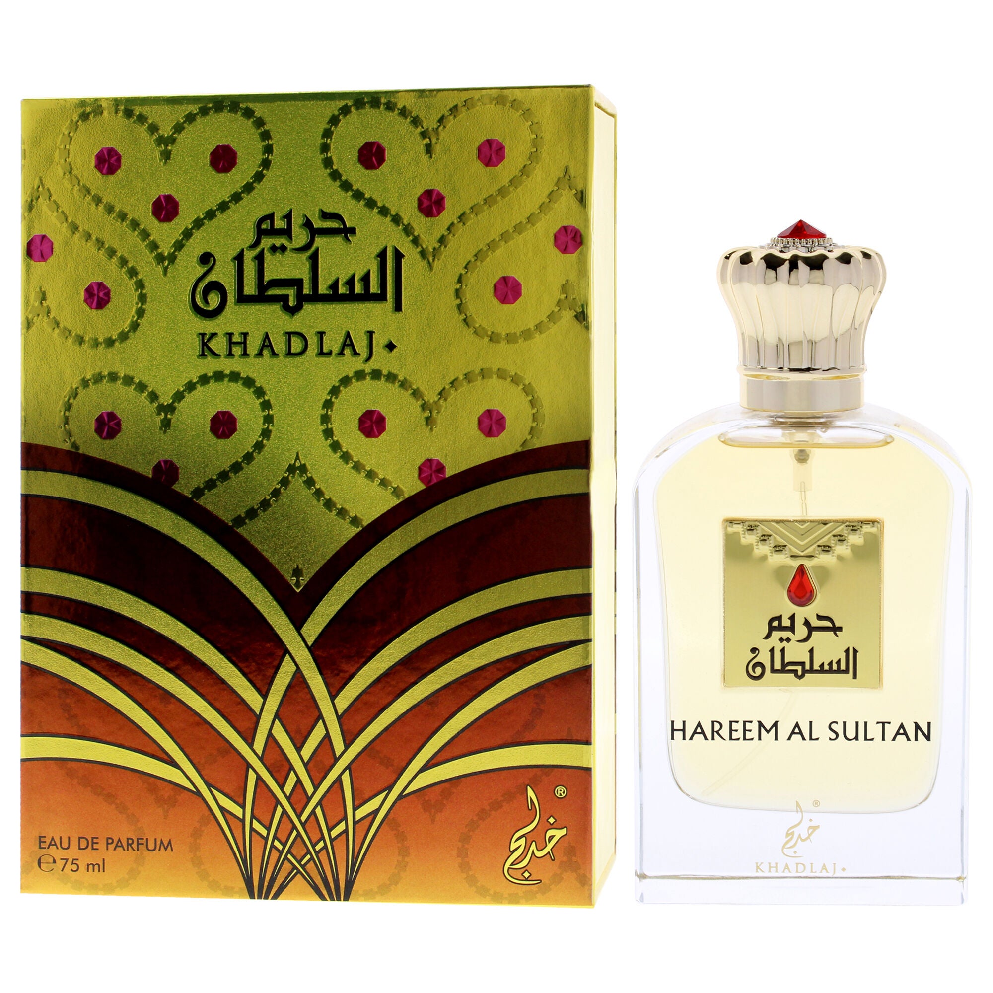 Hareem Al Sultan Gold by Khadlaj for Women - 2.5 oz EDP Spray, Clear, alternate image number 3