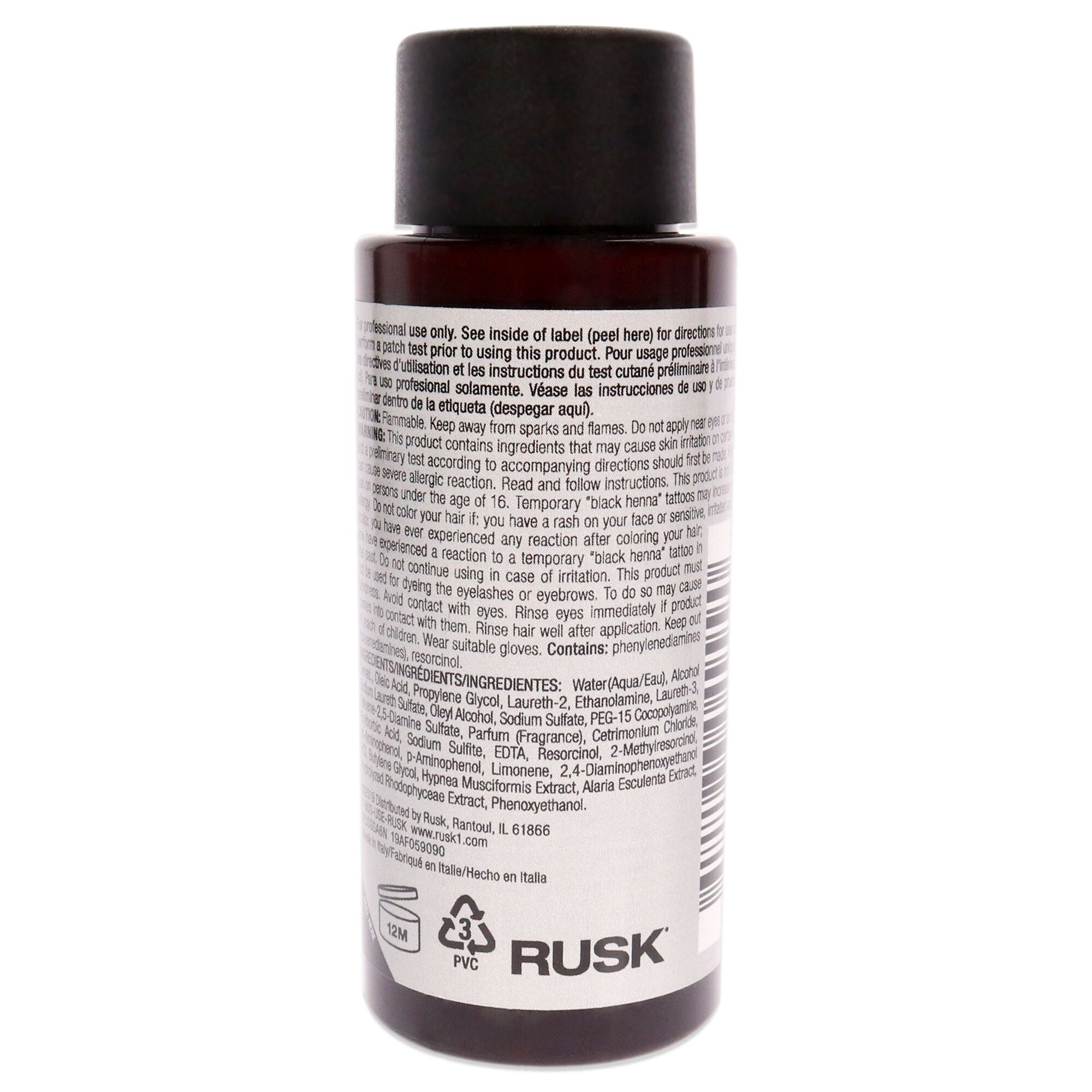 Deepshine Gloss Demi-Permanent Color - 6N Dark Natural Blonde by Rusk for Unisex - 2 oz Hair Color, See Description, alternate image number 1